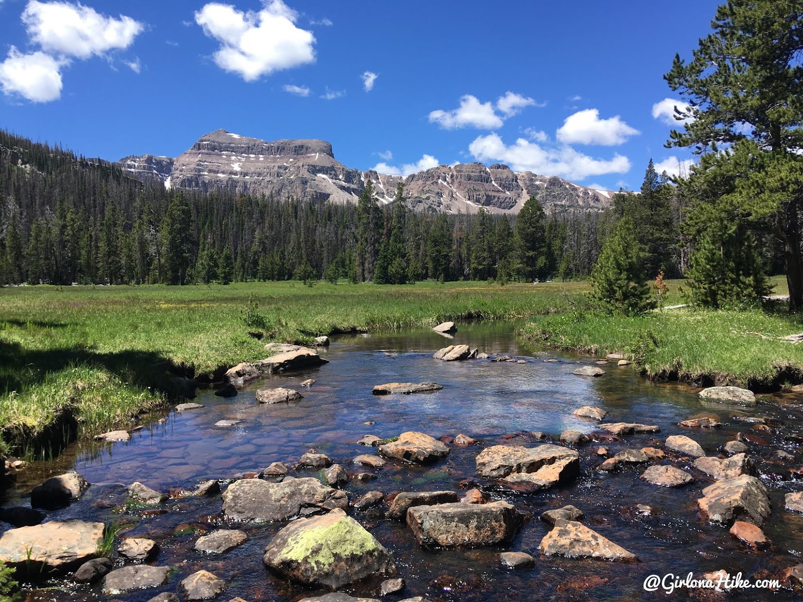 Backpacking to Kermsuh Lake, Uintas, Christmas Meadows