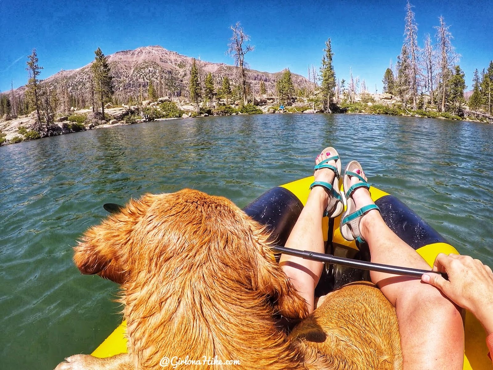 Backpacking to Kermsuh Lake, Uintas, Christmas Meadows