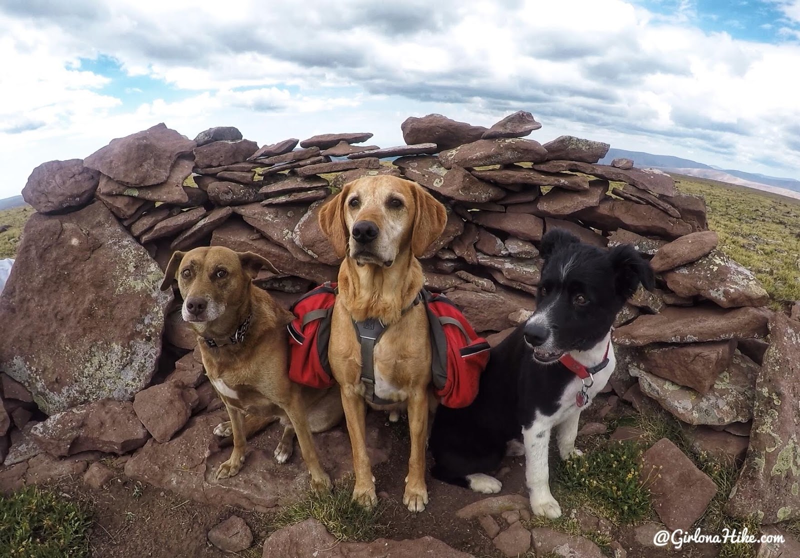 Hiking to Eccentric Benchmark, Uintah/Dagget County High Point