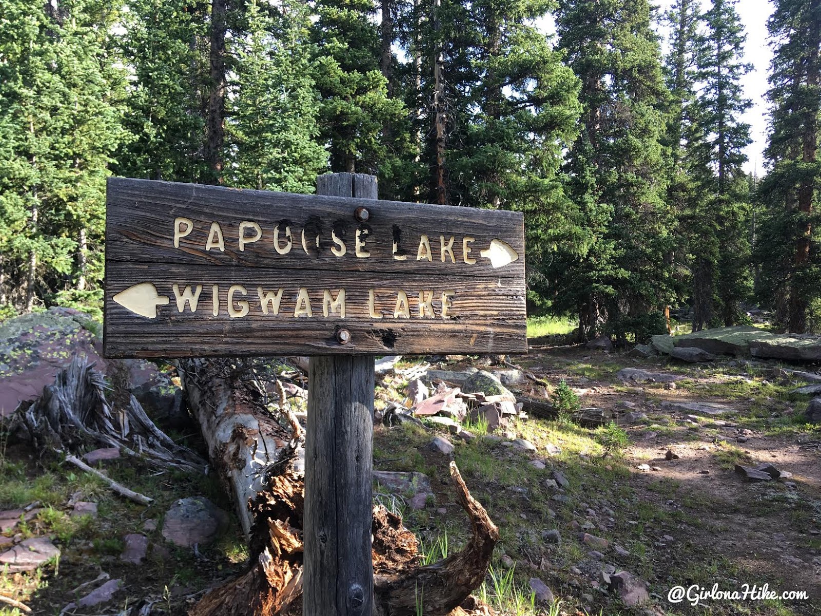 Hiking to Eccentric Benchmark, Uintah/Dagget County High Point