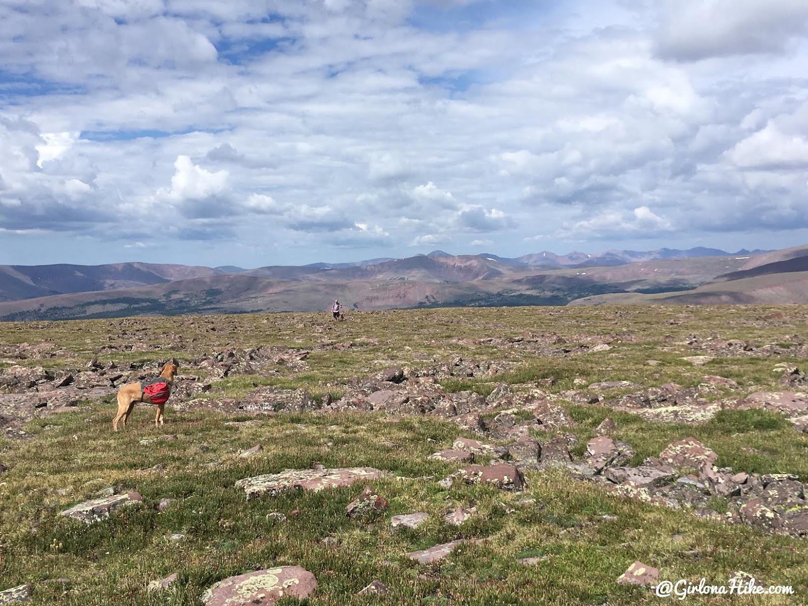 Hiking to Eccentric Benchmark, Uintah/Dagget County High Point