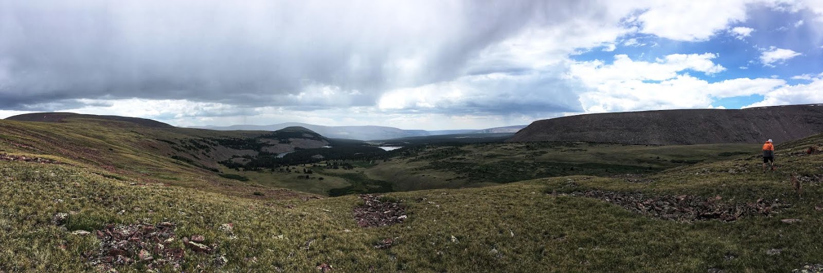 Hiking to Eccentric Benchmark, Uintah/Dagget County High Point