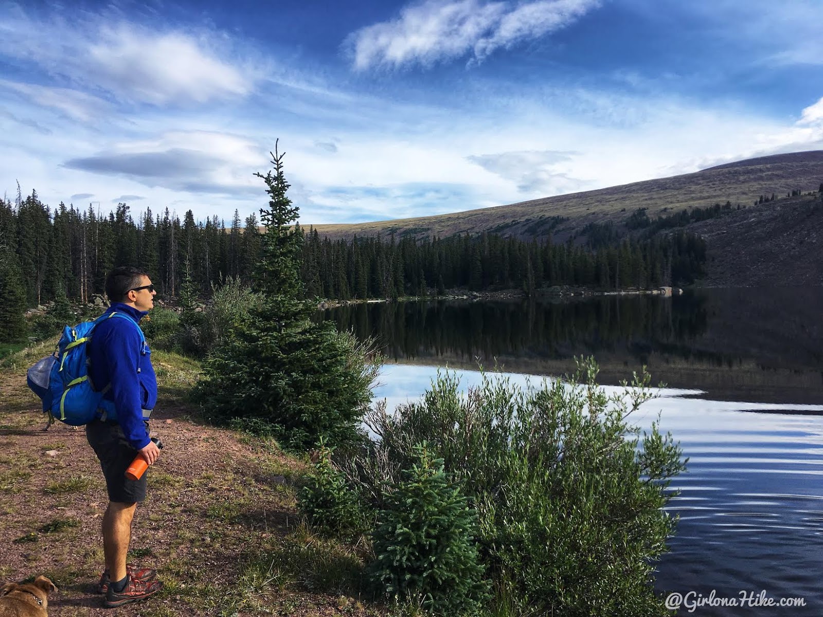 Hiking to Eccentric Benchmark, Uintah/Dagget County High Point