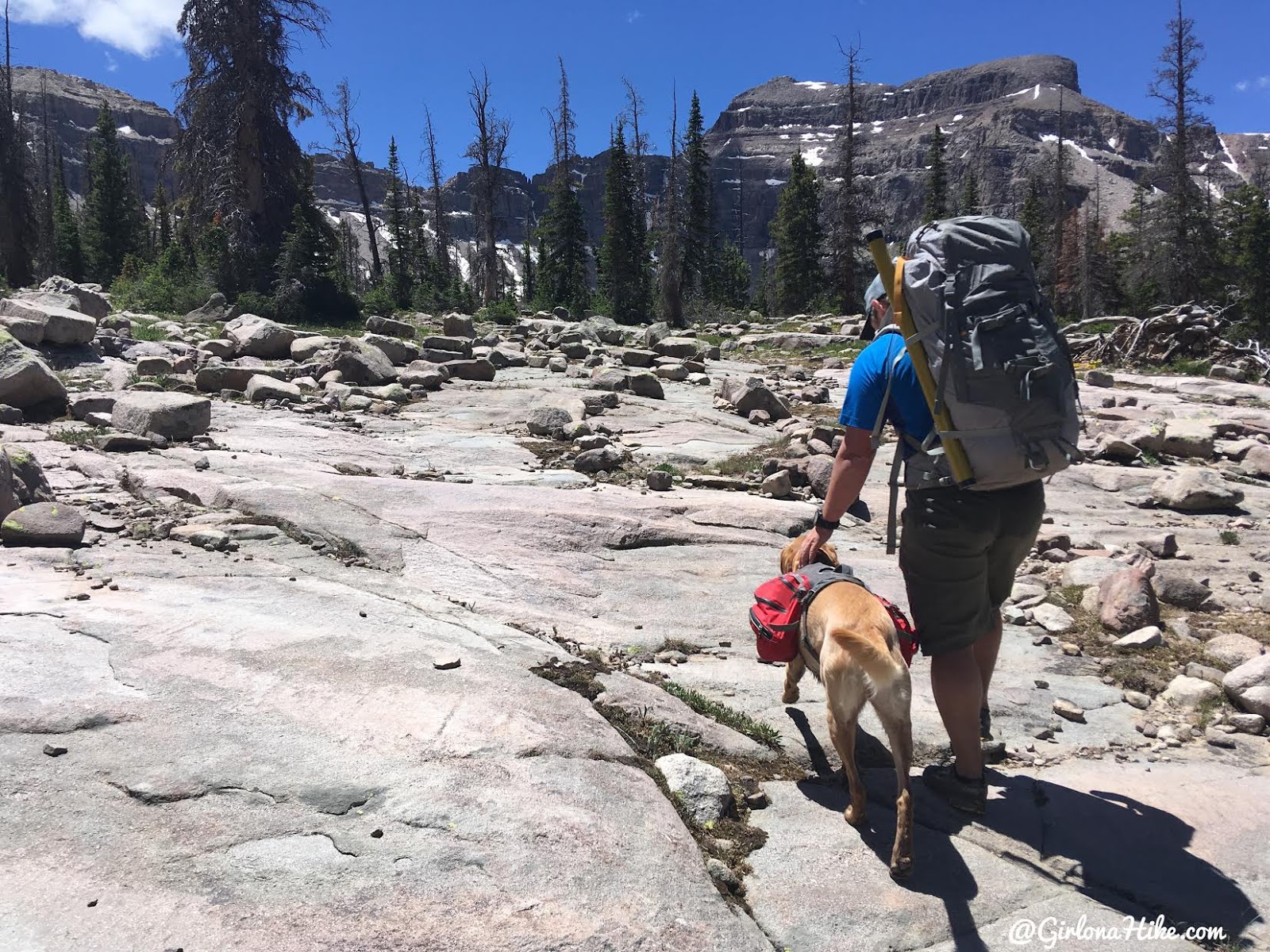 Backpacking to Kermsuh Lake, Uintas, Christmas Meadows