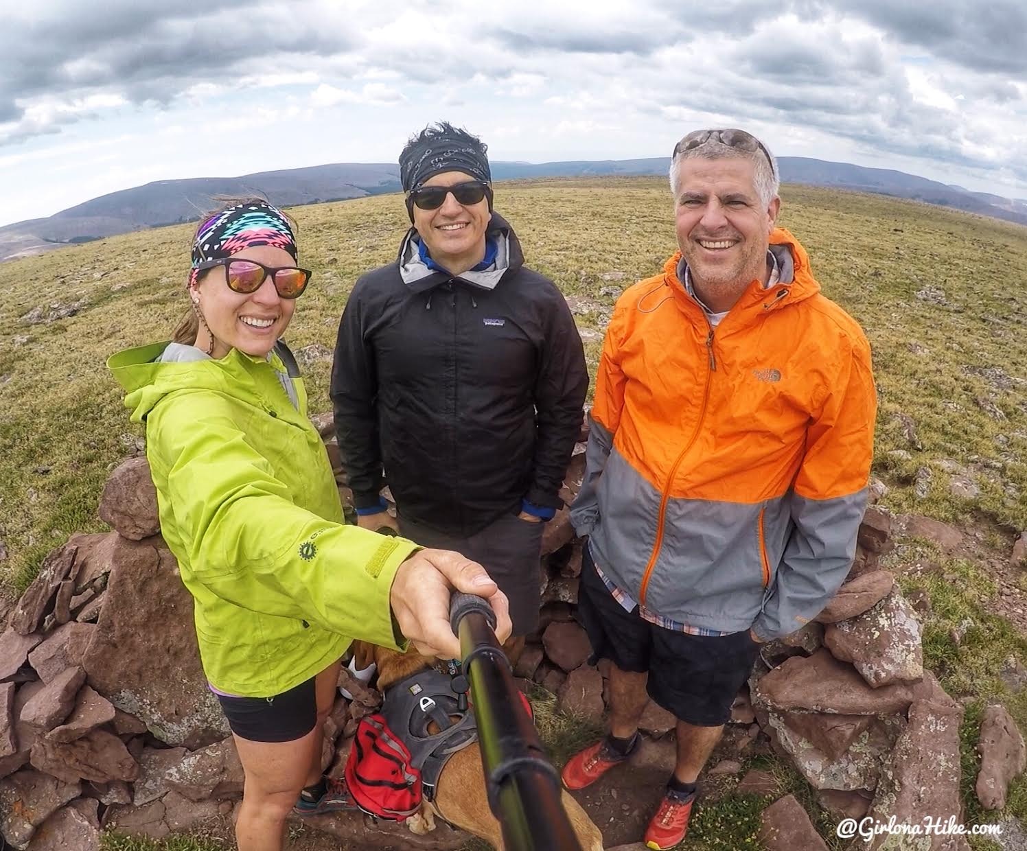 Hiking to Eccentric Benchmark, Uintah/Dagget County High Point