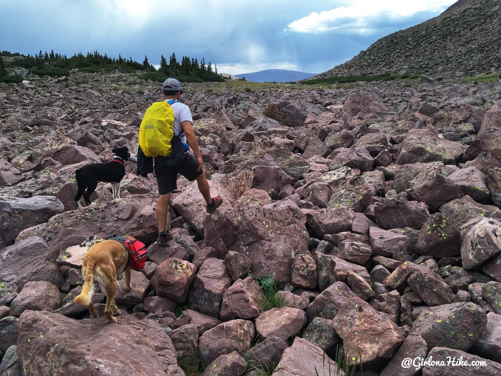 Hiking to Eccentric Benchmark, Uintah/Dagget County High Point