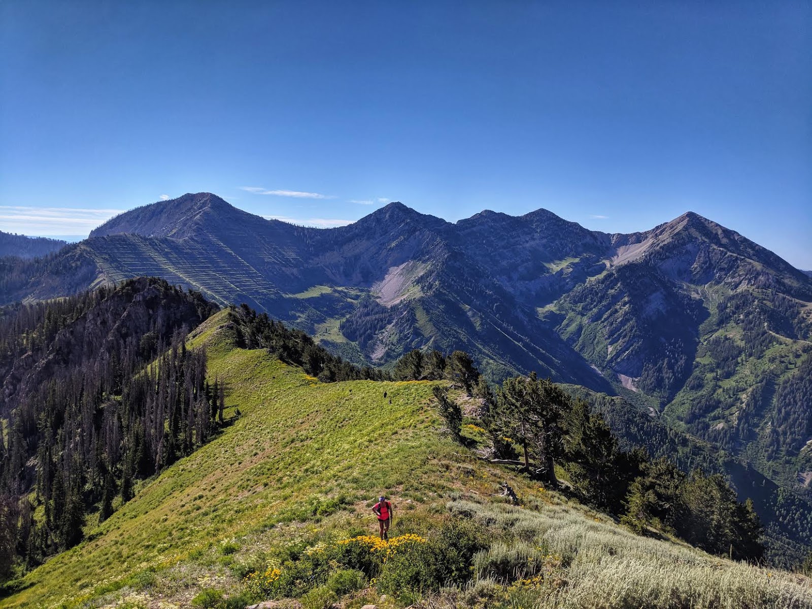 Hiking to Cascade Mountain, Hiking Hiking to Cascade Peak above Provo, Utah, Hiking the Wasatch 7 Peaks, Utah Peak Baggers, Wasatch Peak Baggers