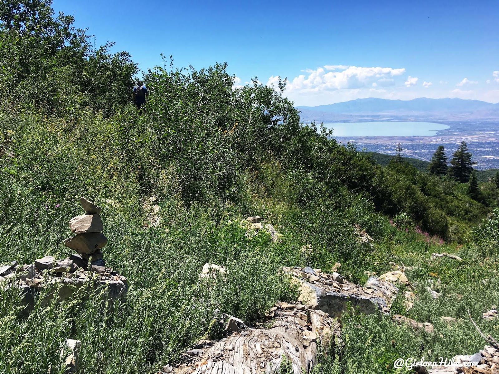 Hiking to Cascade Peak, Utah, Hiking the Wasatch 7 Peaks, Utah Peak Baggers, Wasatch Peak Baggers