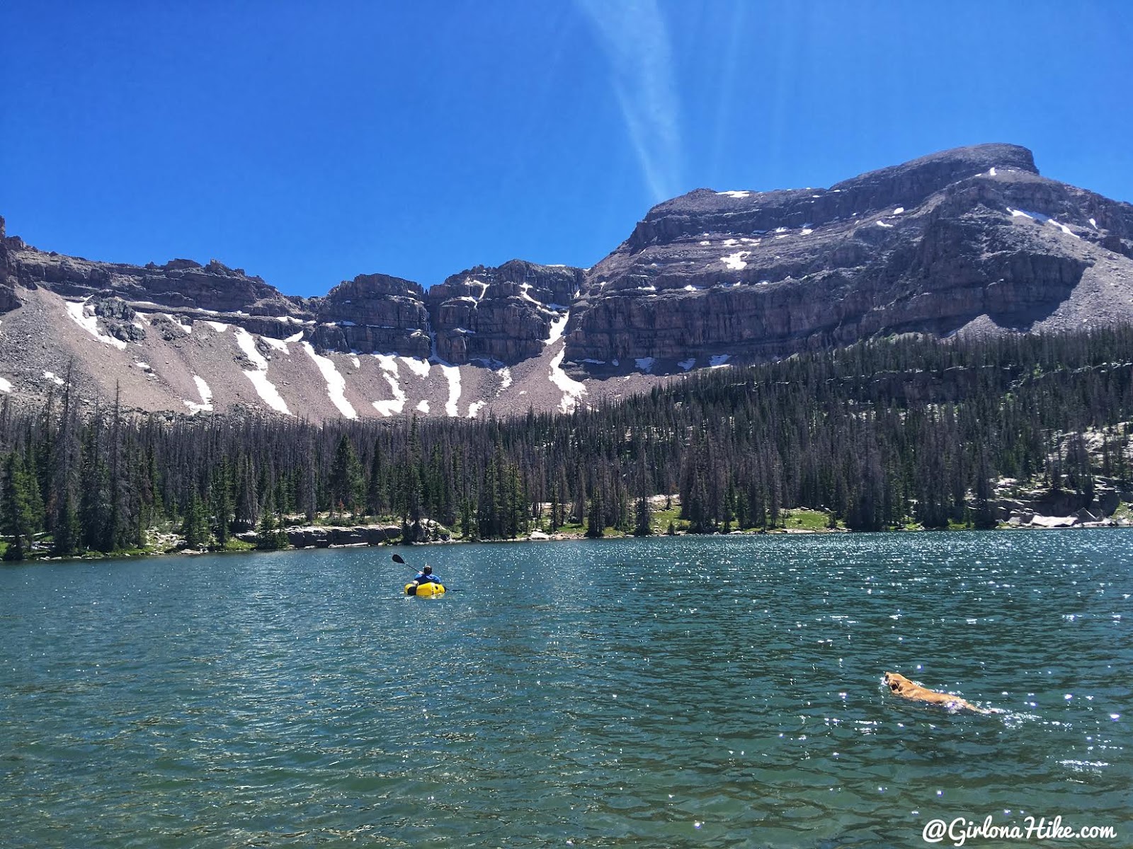 Backpacking to Kermsuh Lake, Uintas, Christmas Meadows