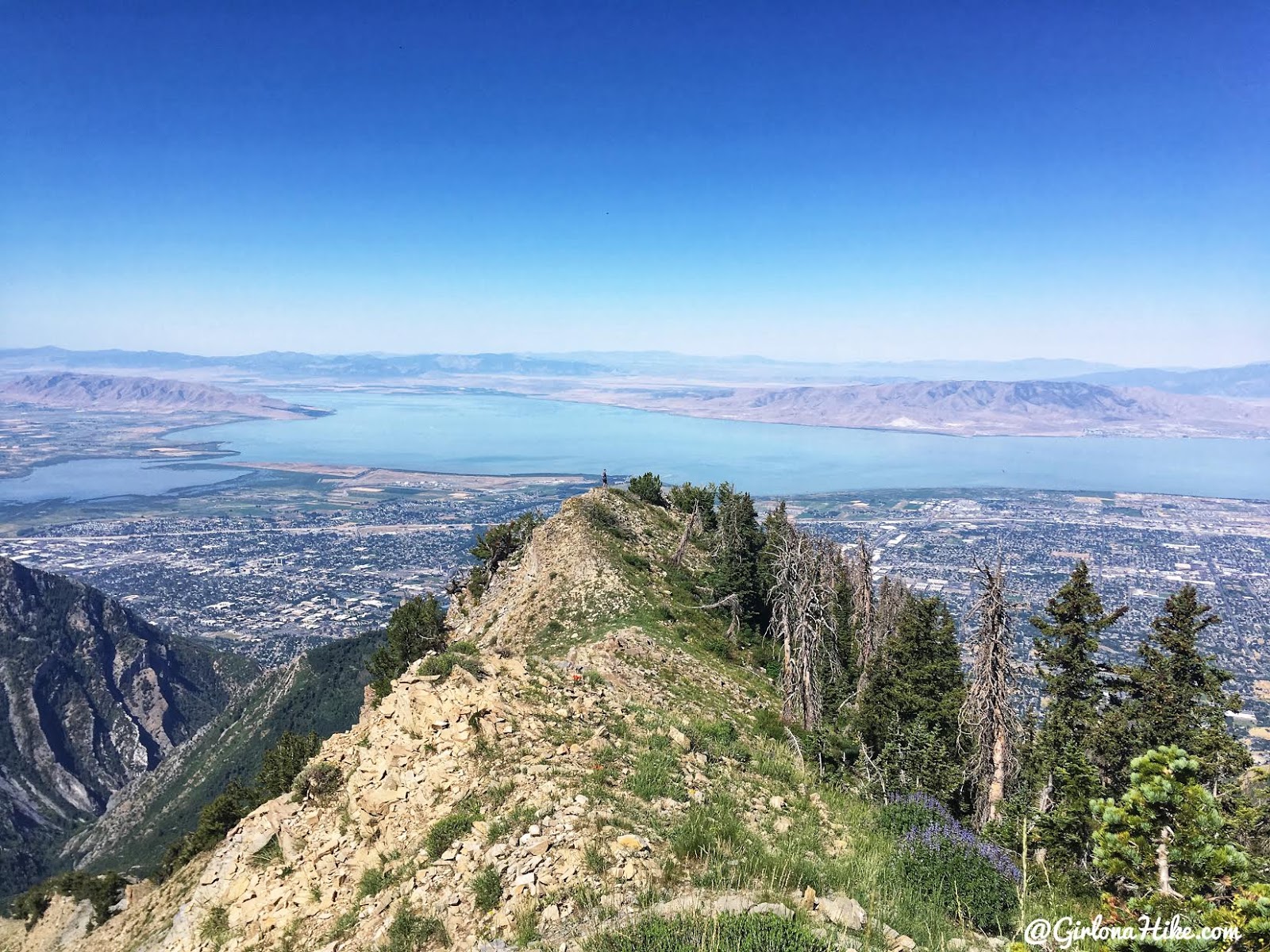 Hiking to Cascade Peak, Utah, Hiking the Wasatch 7 Peaks, Utah Peak Baggers, Wasatch Peak Baggers