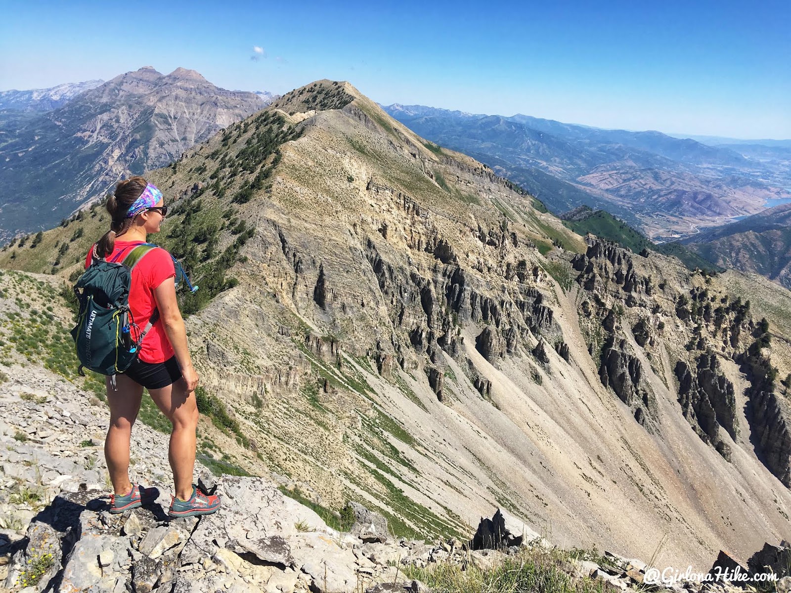 Hiking to Cascade Peak, Utah, Hiking the Wasatch 7 Peaks, Utah Peak Baggers, Wasatch Peak Baggers