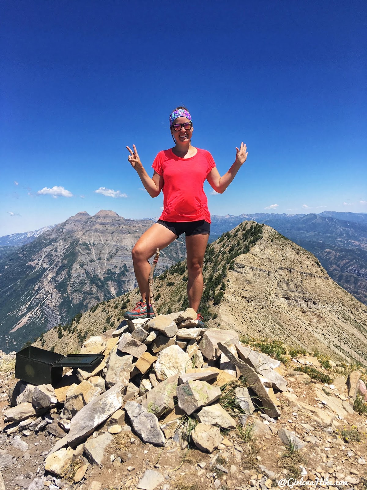 Hiking to Cascade Peak, Utah, Hiking the Wasatch 7 Peaks, Utah Peak Baggers, Wasatch Peak Baggers