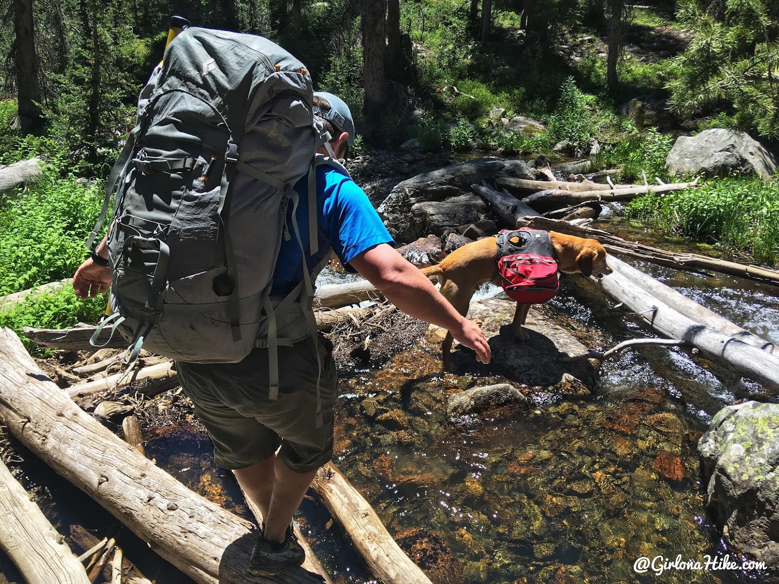 Backpacking to Kermsuh Lake, Uintas, Christmas Meadows