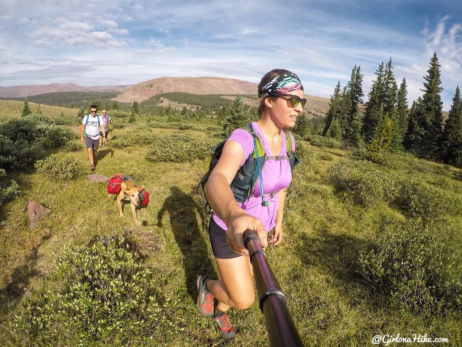 Hiking to Eccentric Benchmark, Uintah/Dagget County High Point