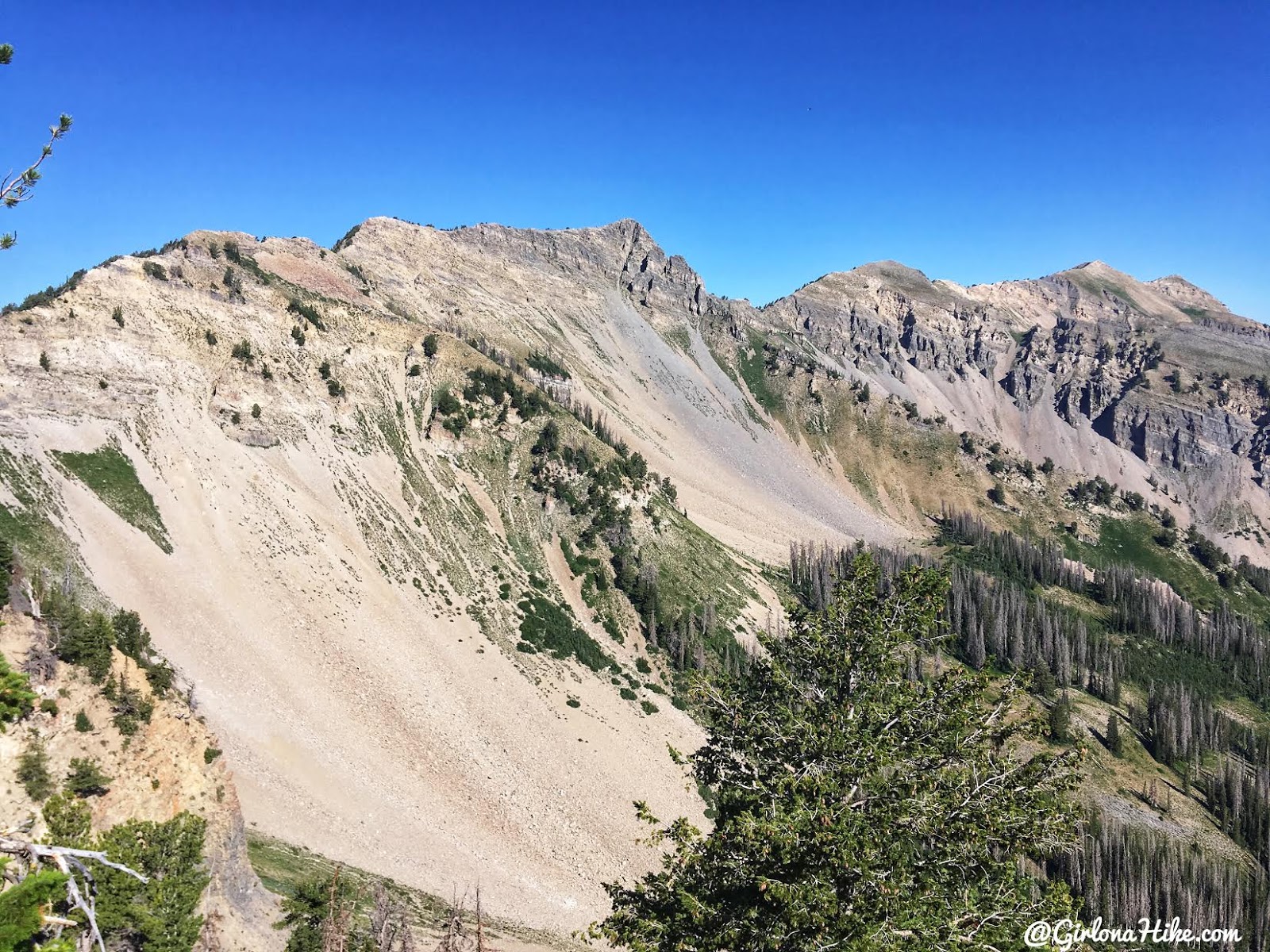 Hiking to Cascade Peak, Utah, Hiking the Wasatch 7 Peaks, Utah Peak Baggers, Wasatch Peak Baggers