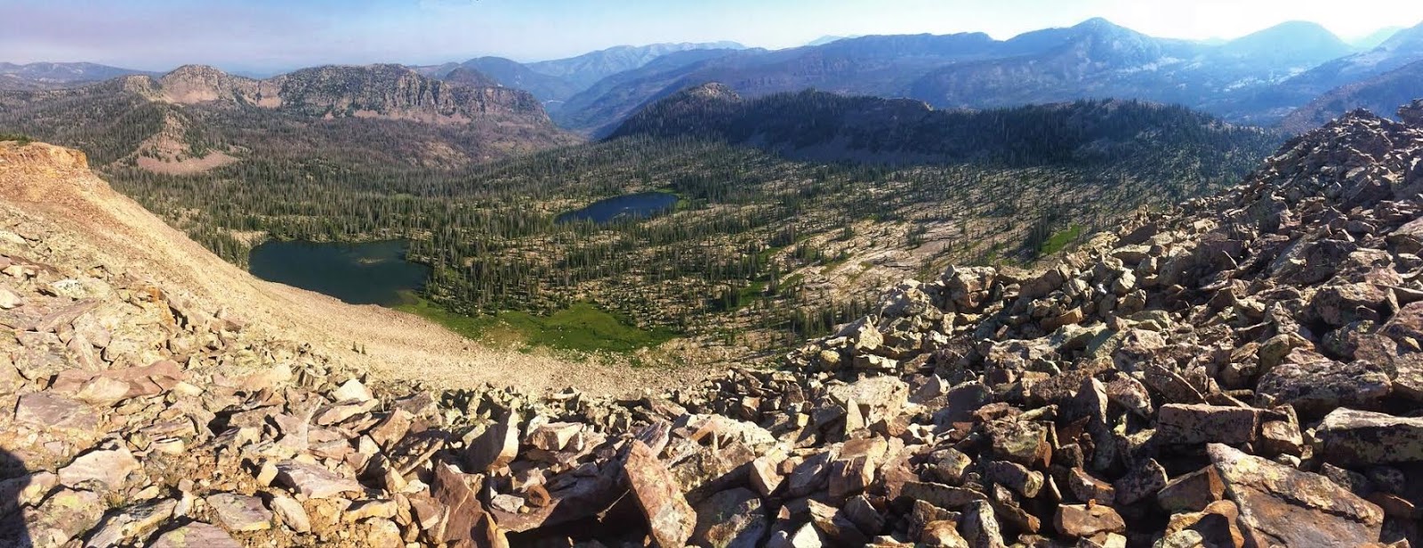 Backpacking the Shingle Creek Trail, Uintas, South Erickson Lake