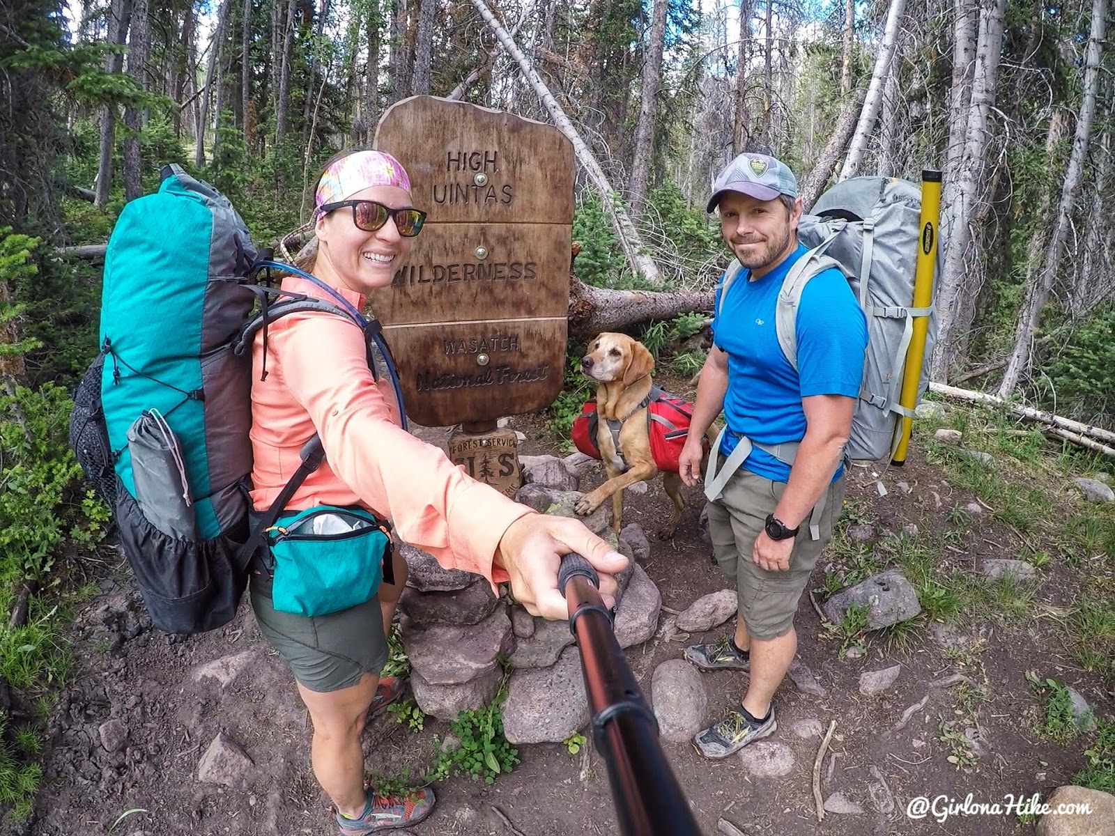 Backpacking to Kermsuh Lake, Uintas, Christmas Meadows