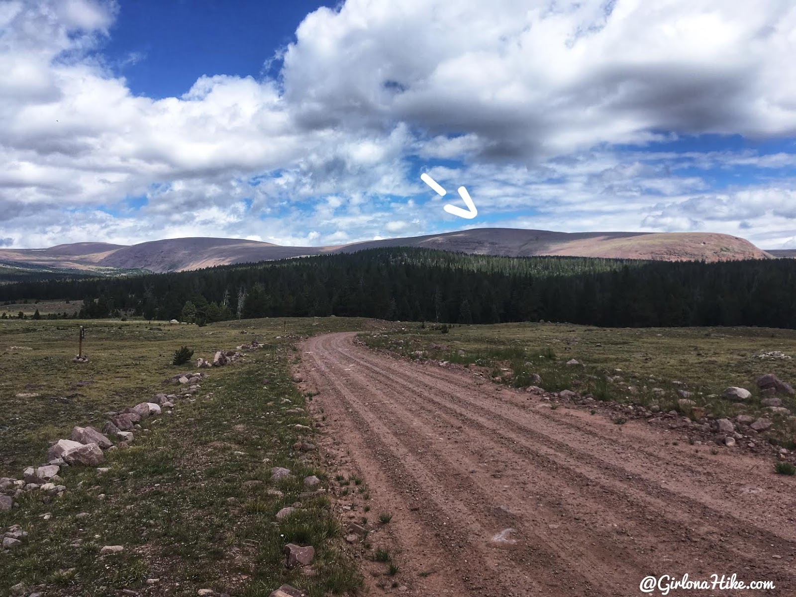 Hiking to Eccentric Benchmark, Uintah/Dagget County High Point