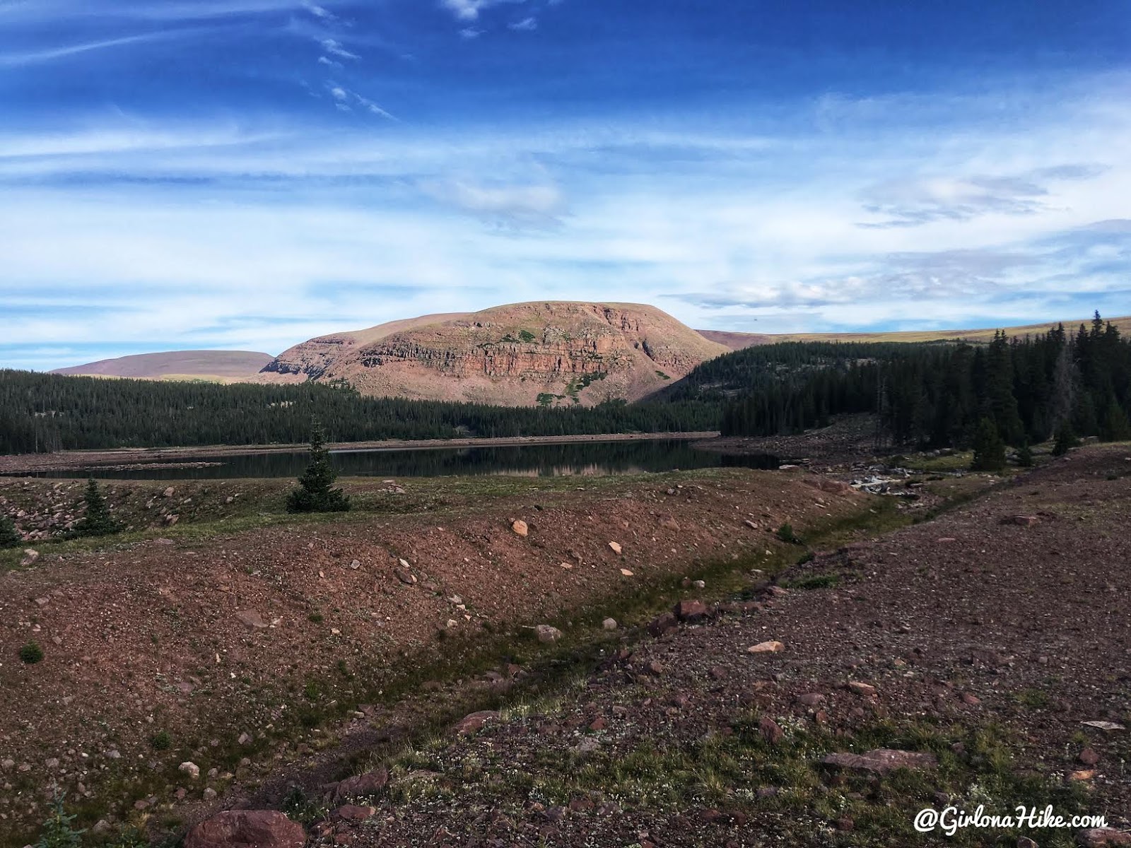 Hiking to Eccentric Benchmark, Uintah/Dagget County High Point