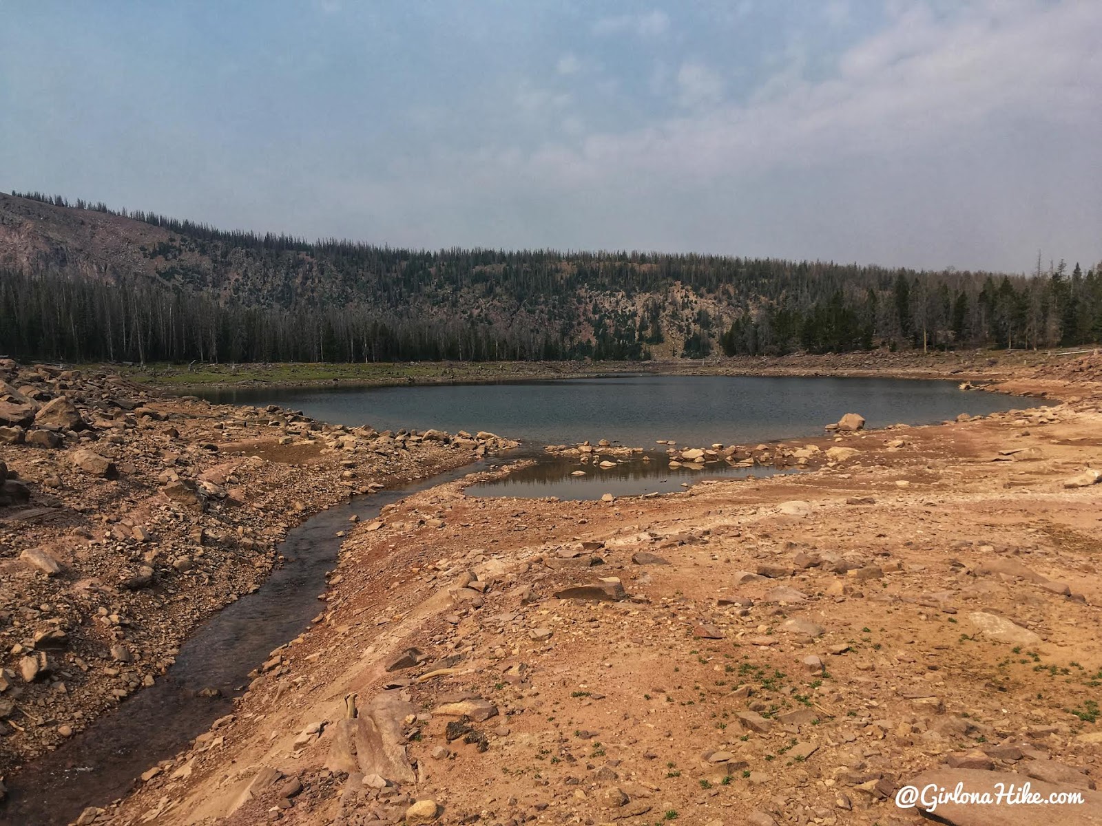 Backpacking to Round, Sand, & Fish Lakes, Uintas