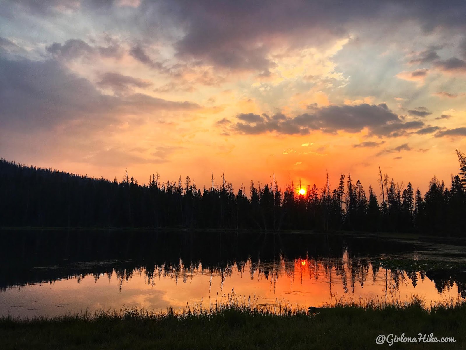 Backpacking to Round, Sand, & Fish Lakes, Uintas