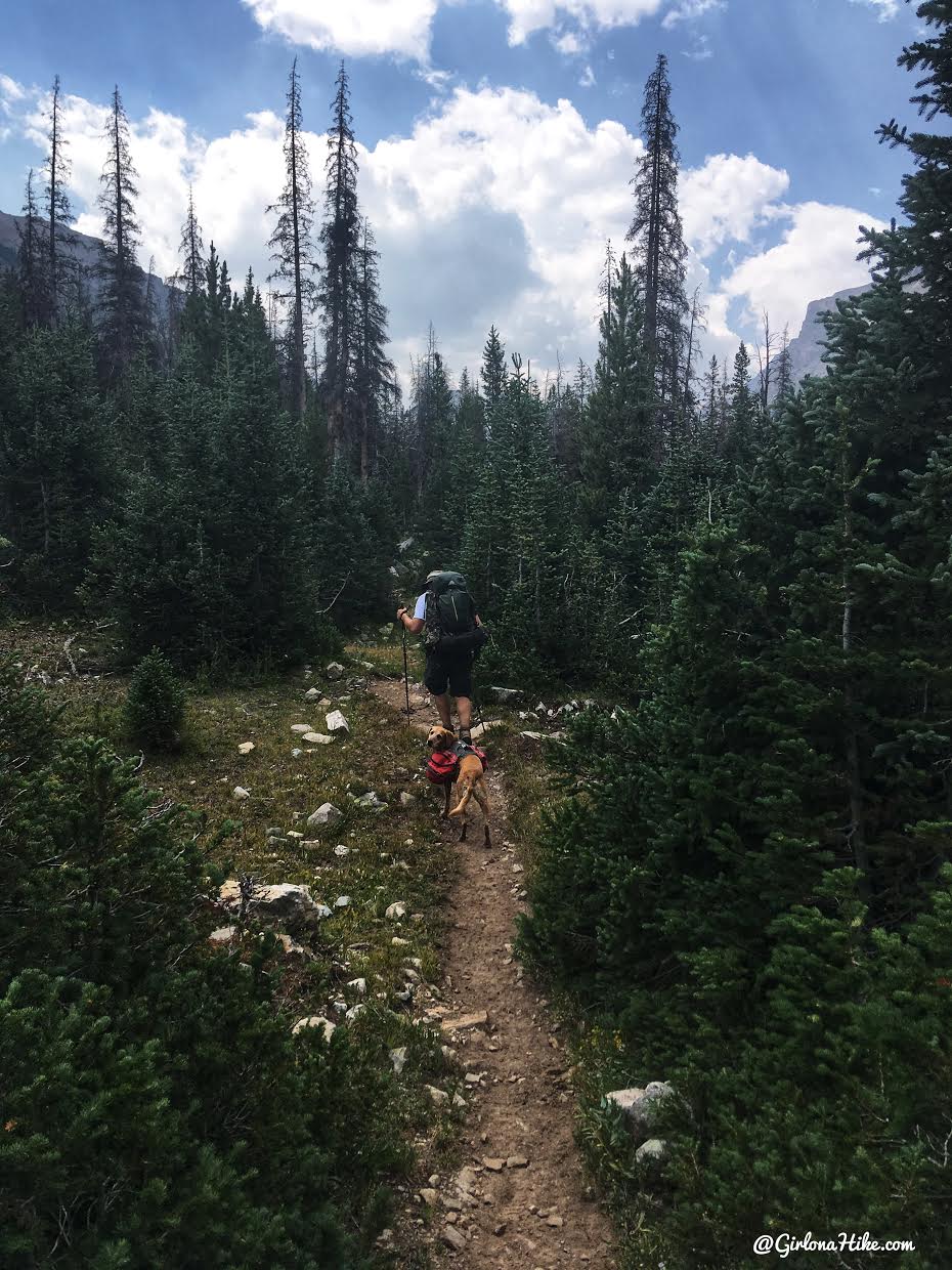 Backpacking to Allsop Lake, Uintas