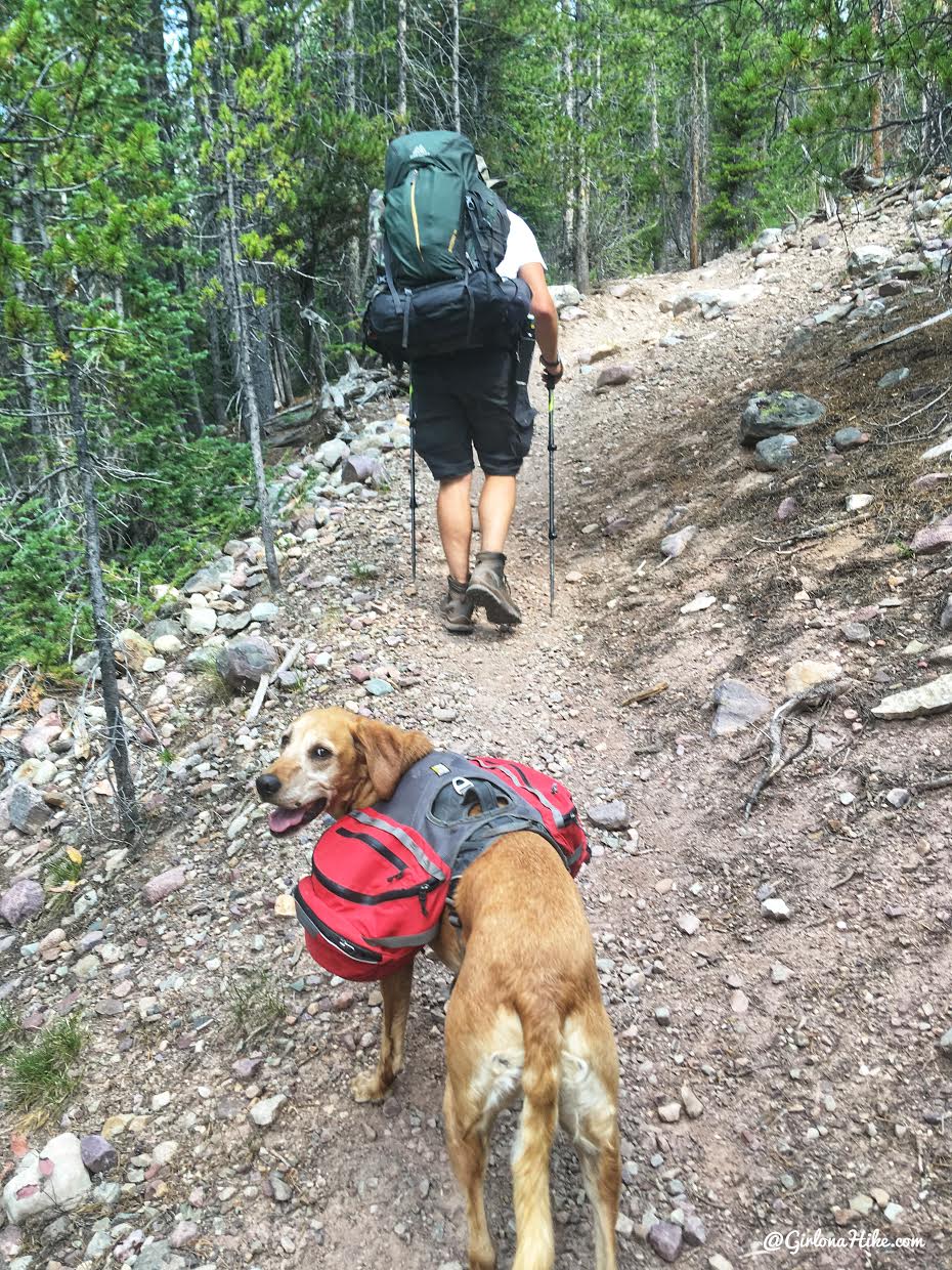 Backpacking to Allsop Lake, Uintas