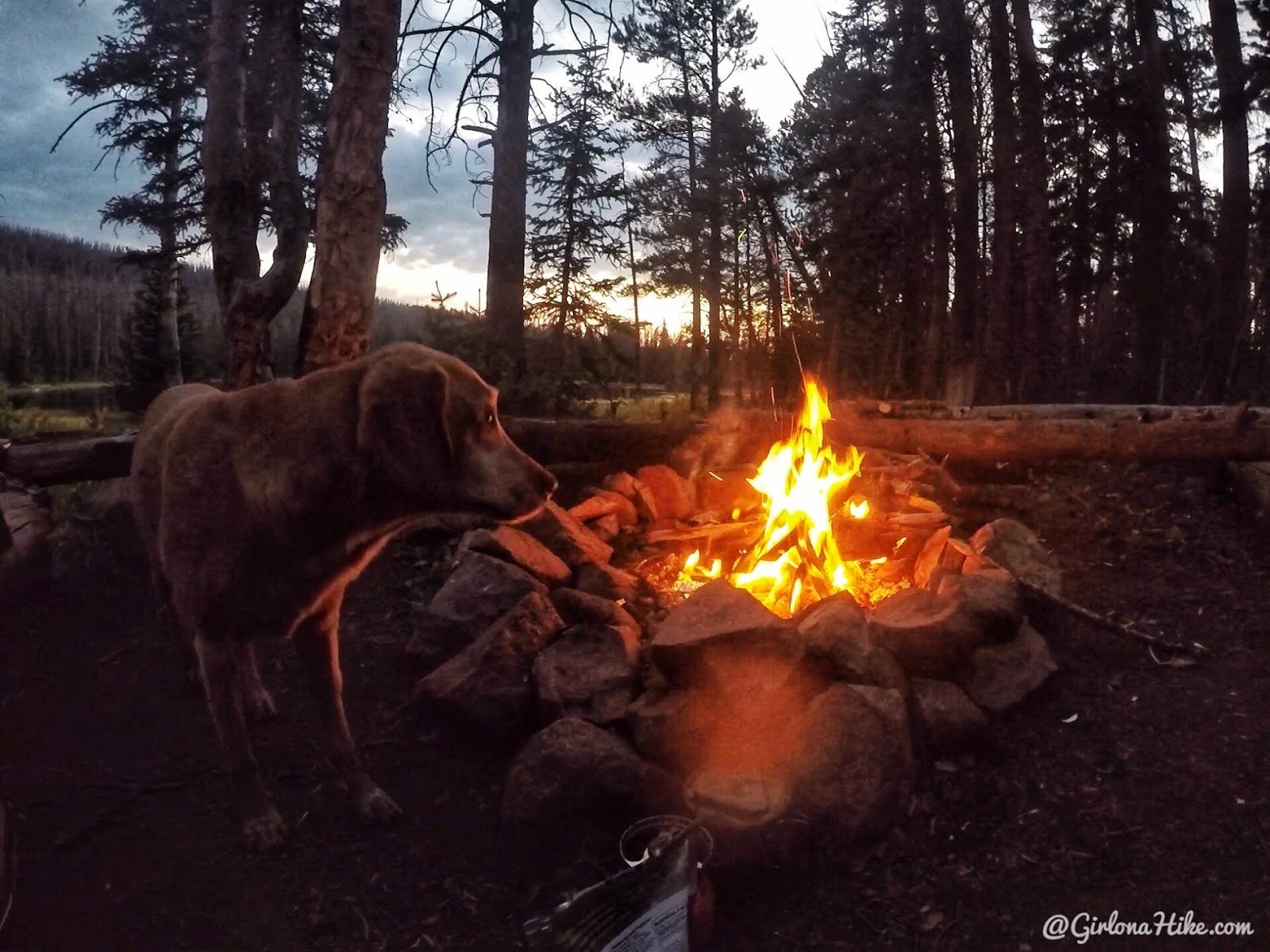 Backpacking to Round, Sand, & Fish Lakes, Uintas