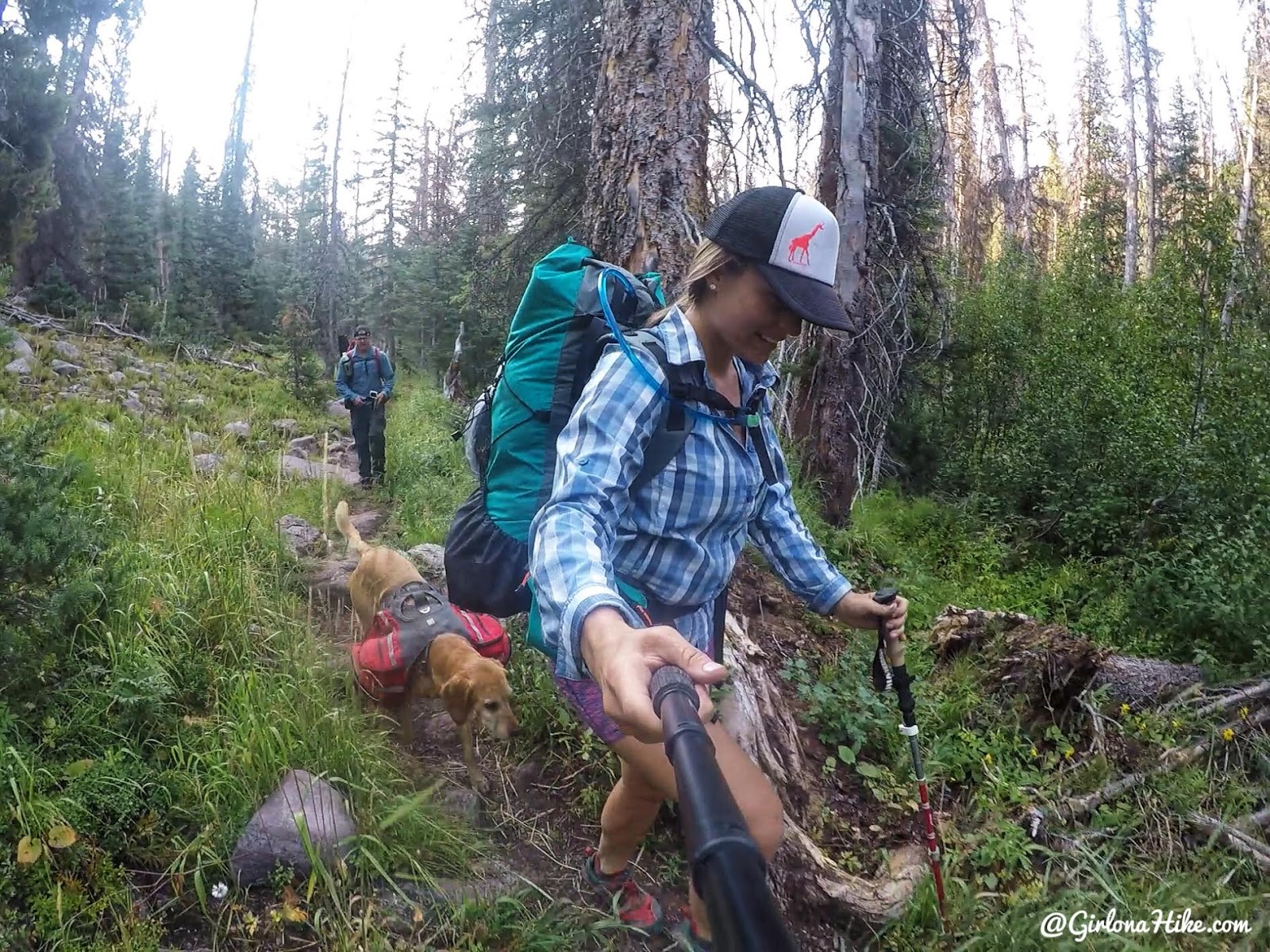 Backpacking to Round, Sand, & Fish Lakes, Uintas