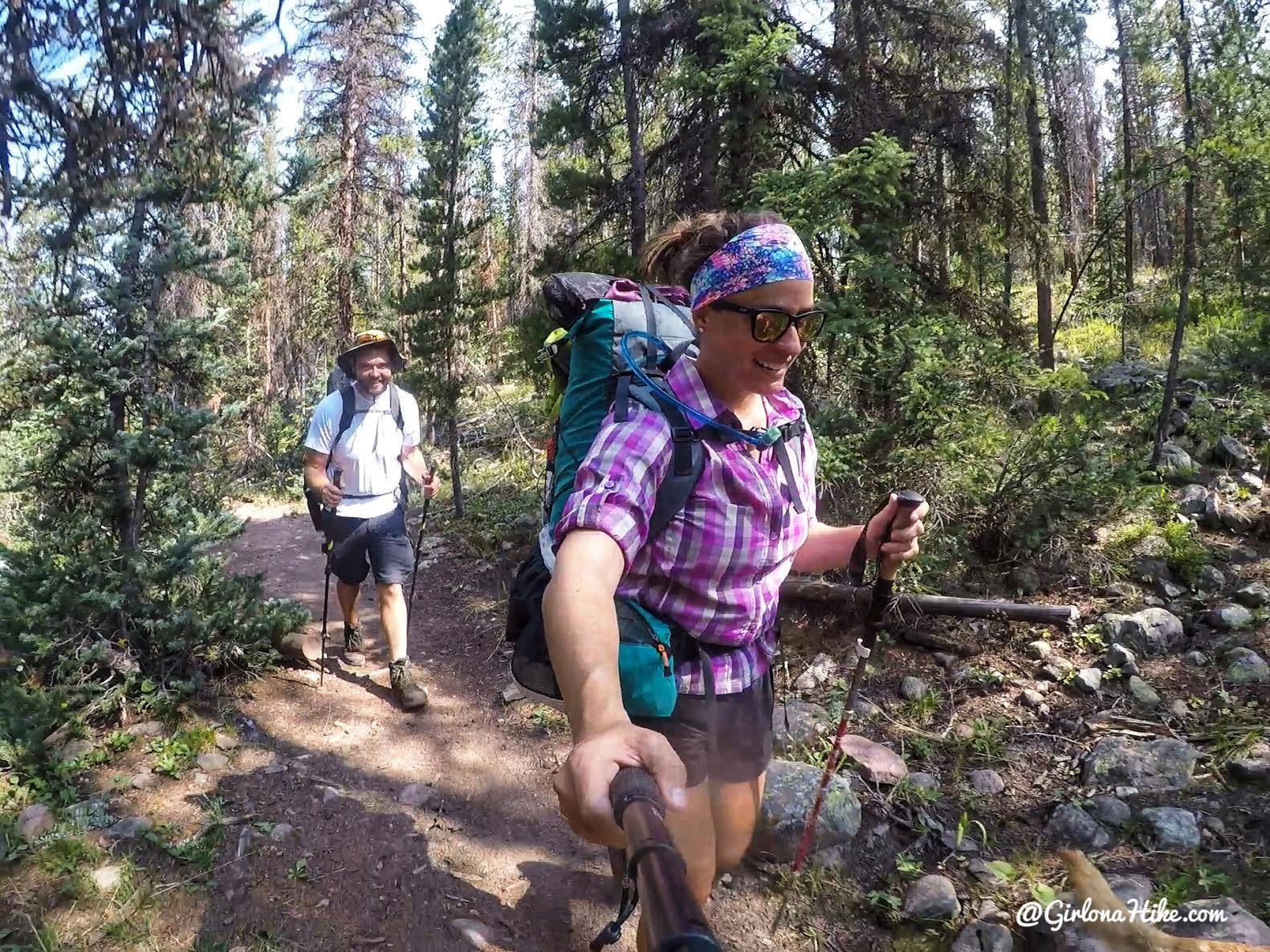 Backpacking to Allsop Lake, Uintas