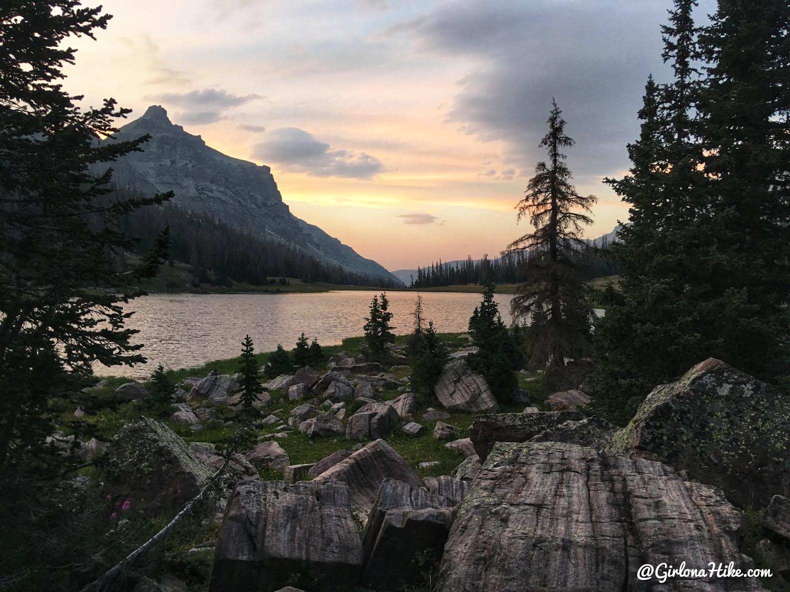 Backpacking to Allsop Lake, Uintas