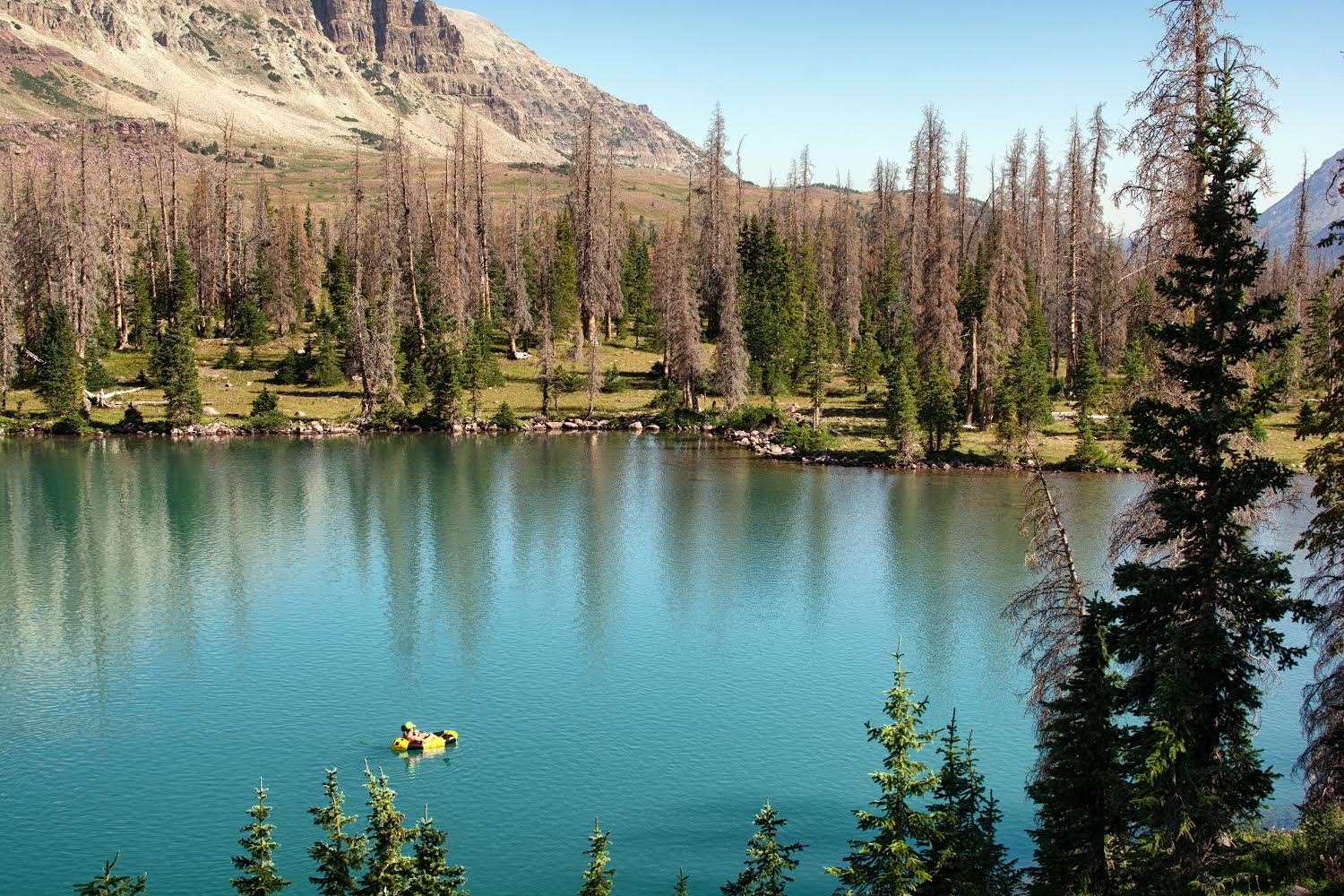 Backpacking to Dead Horse Lake, Uintas