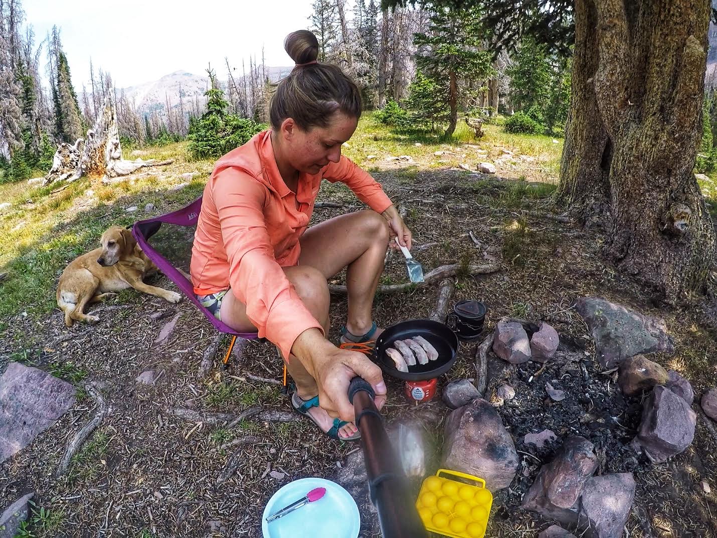 Backpacking to Dead Horse Lake, Uintas