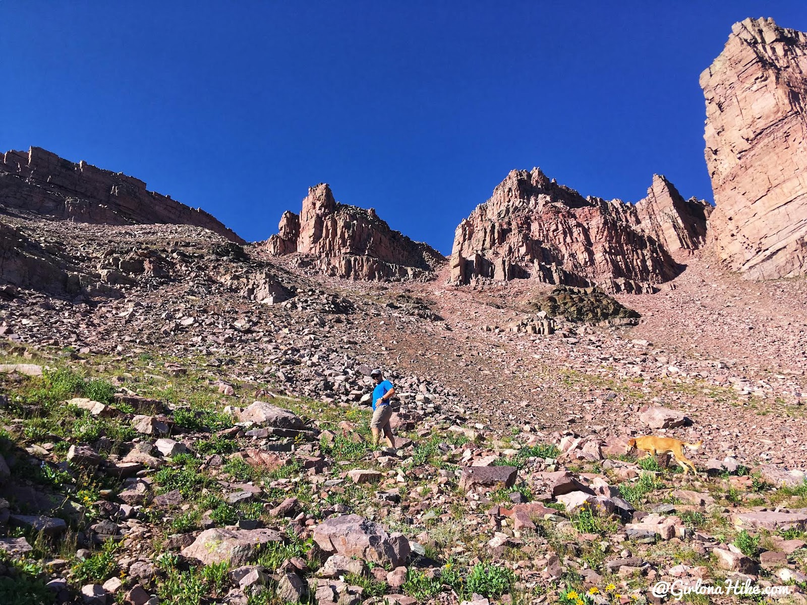 Backpacking to Dead Horse Lake, Uintas, Dead Horse Pass