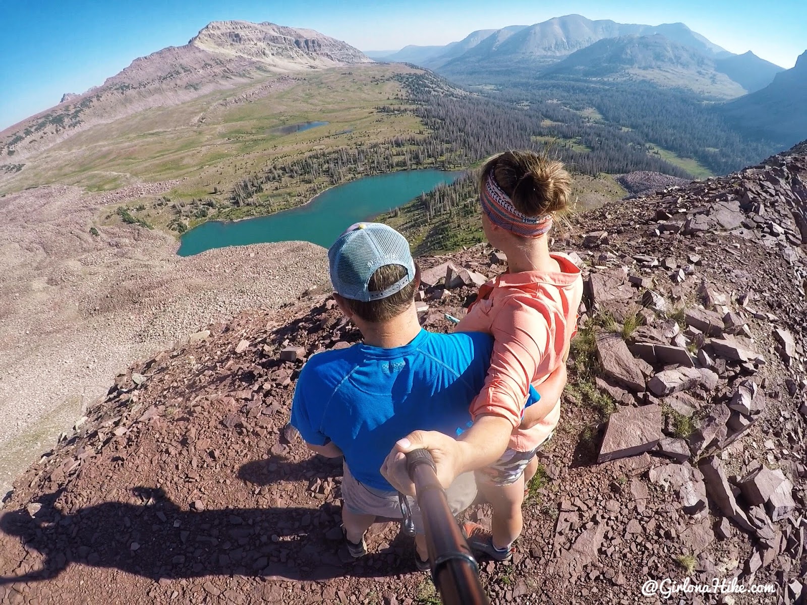 Backpacking to Dead Horse Lake, Uintas, Dead Horse Pass