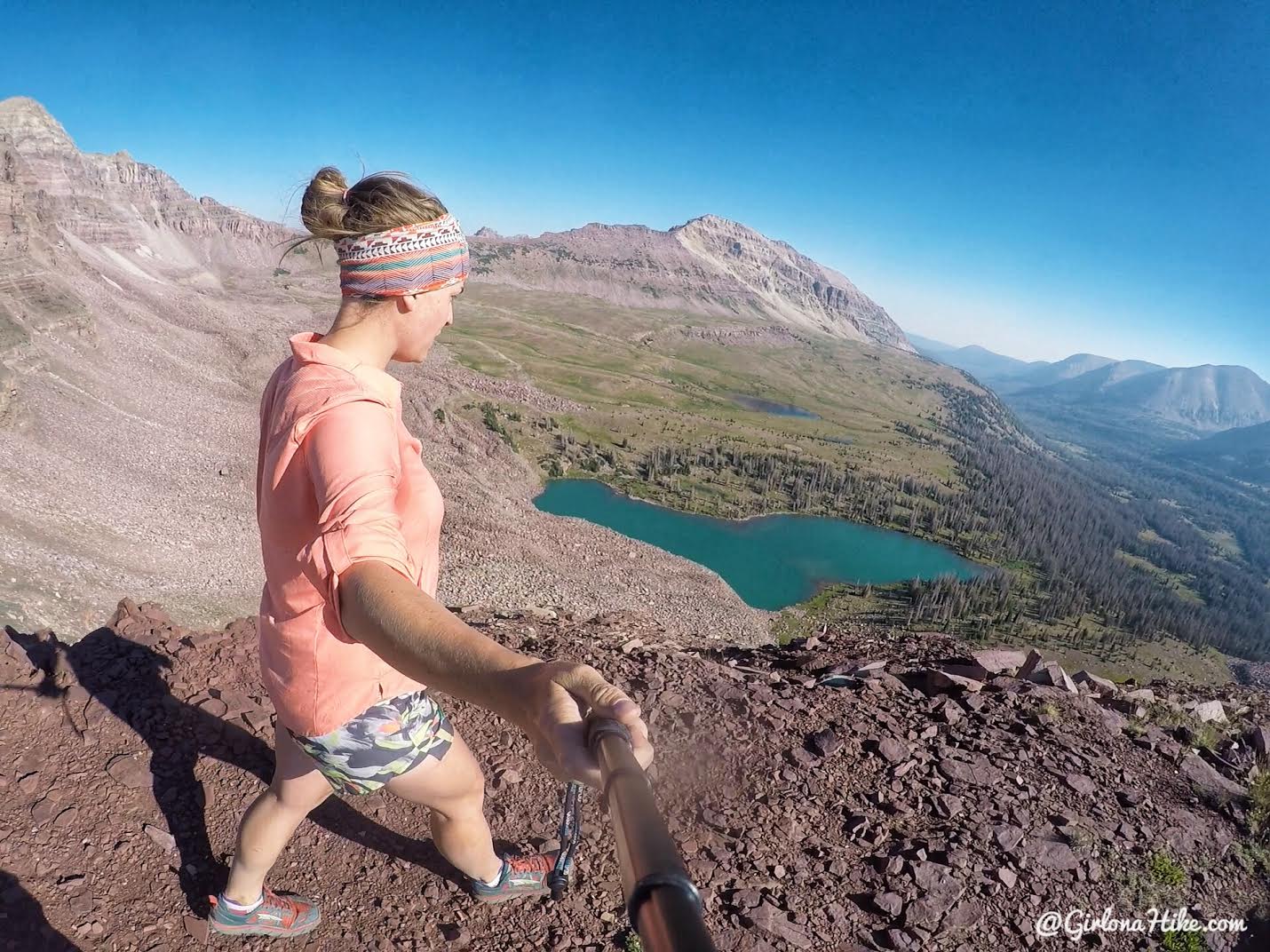 Backpacking to Dead Horse Lake, Uintas, Dead Horse Pass