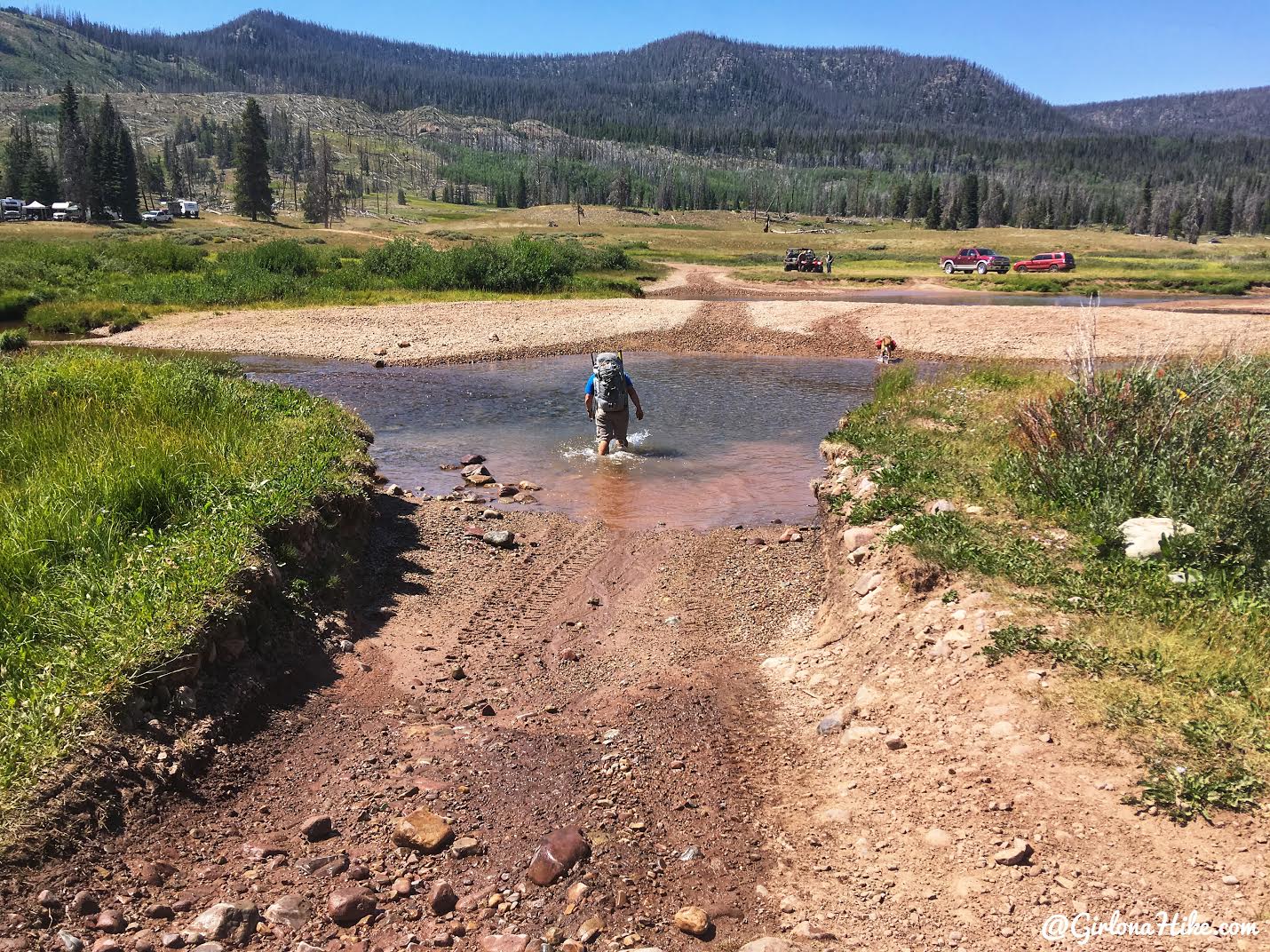 Backpacking to Dead Horse Lake, Uintas