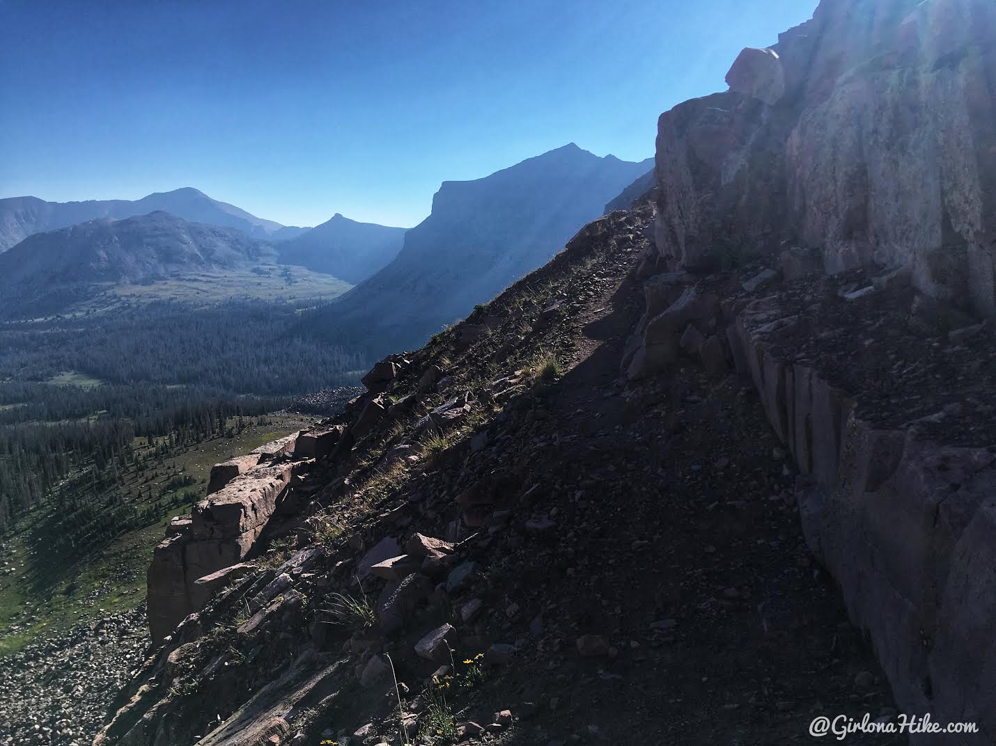 Backpacking to Dead Horse Lake, Uintas, Dead Horse Pass