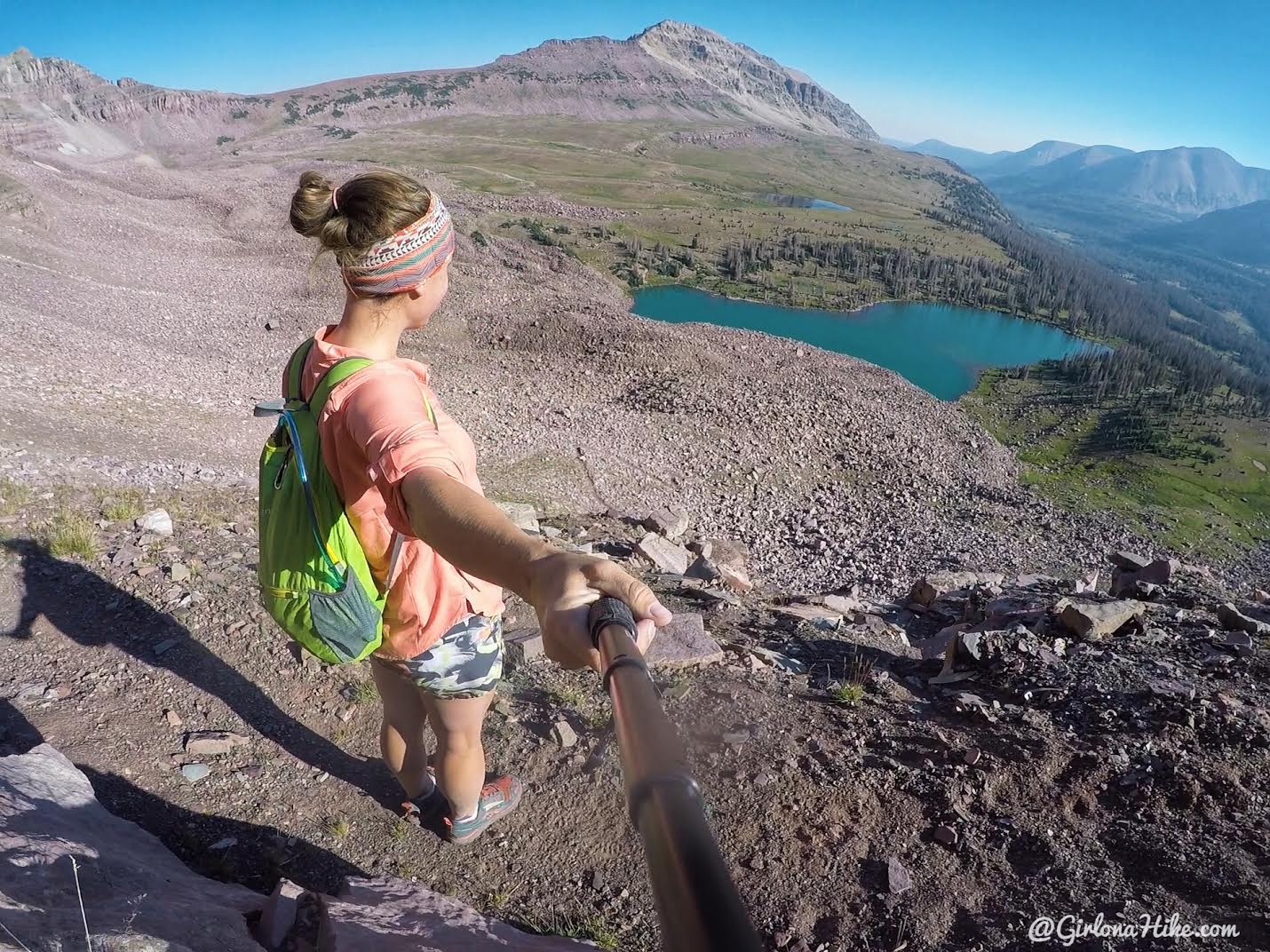 Backpacking to Dead Horse Lake, Uintas, Dead Horse Pass