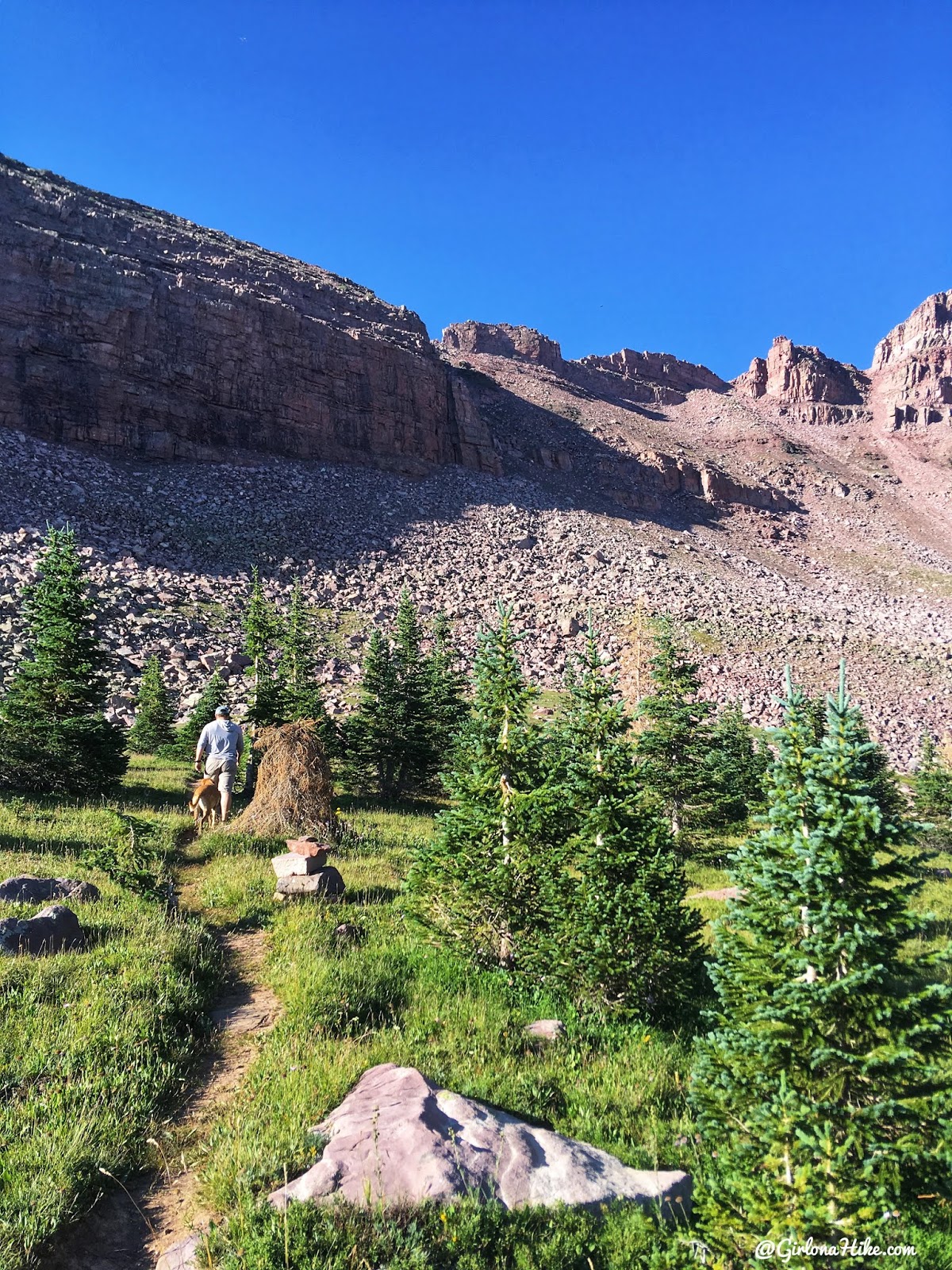 Backpacking to Dead Horse Lake, Uintas, Dead Horse Pass