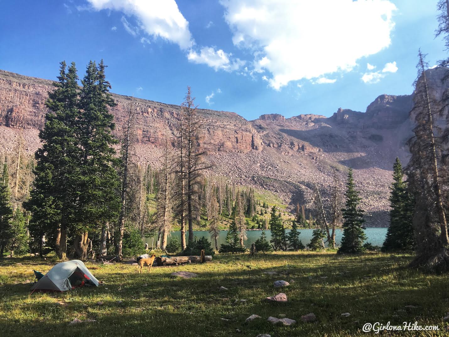 Backpacking to Dead Horse Lake, Uintas