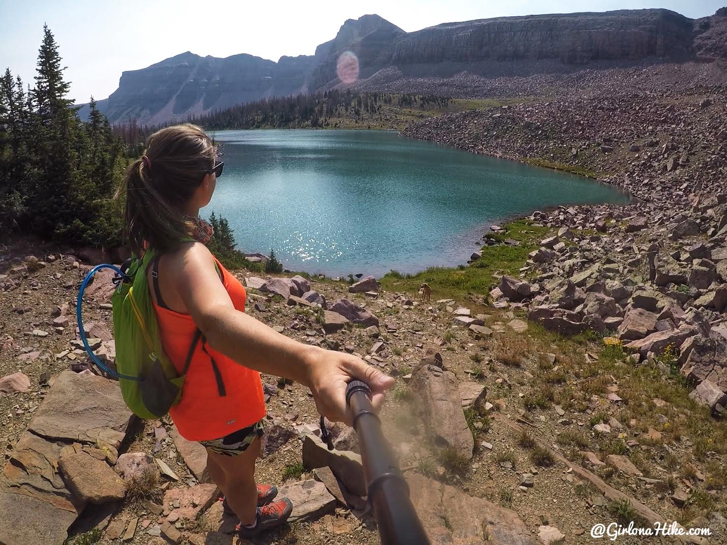 Backpacking to Dead Horse Lake, Uintas