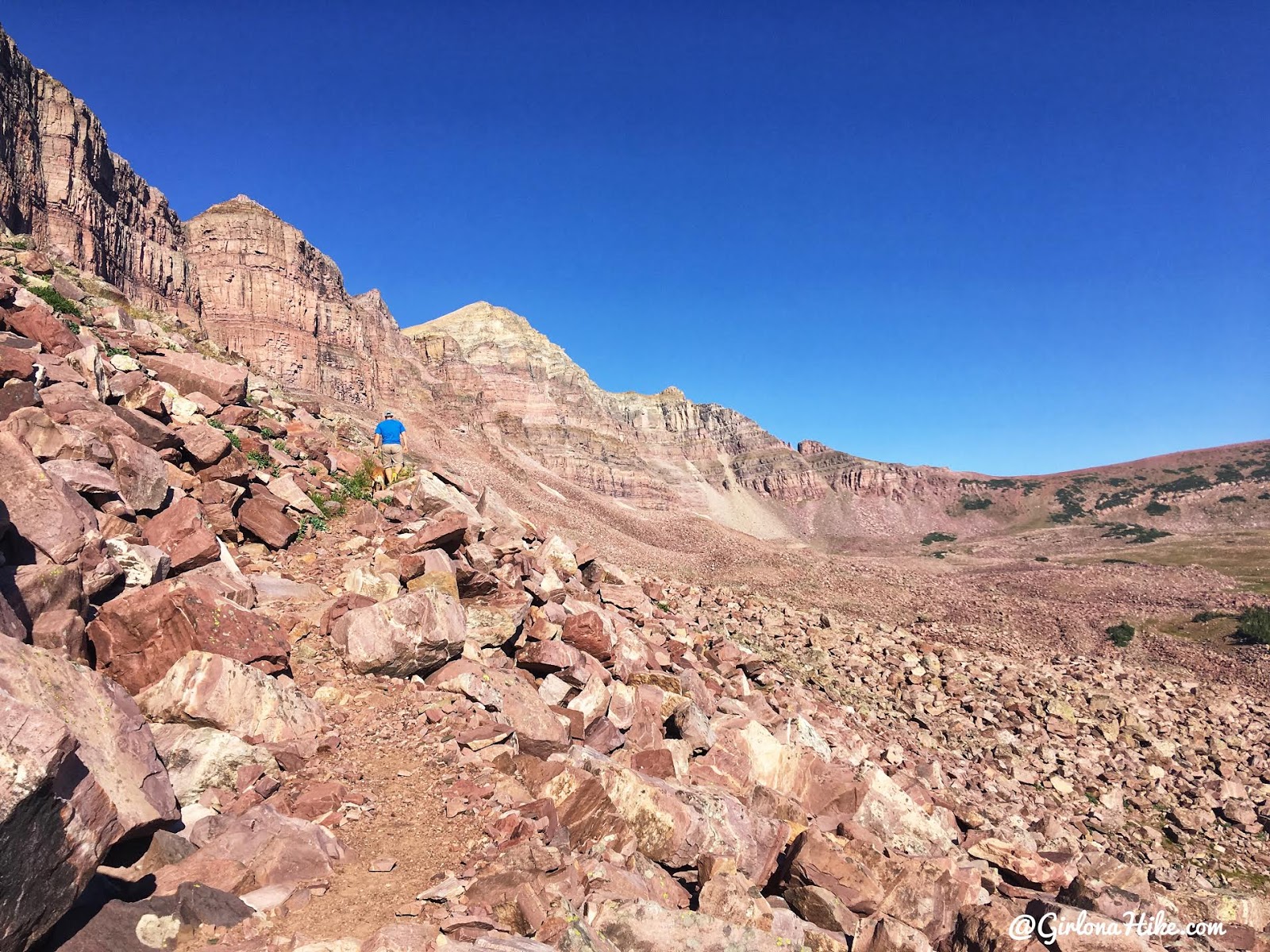 Backpacking to Dead Horse Lake, Uintas, Dead Horse Pass