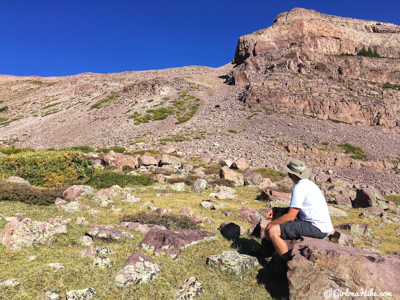 Backpacking to Gilbert Lake & Gilbert Peak, Uintas