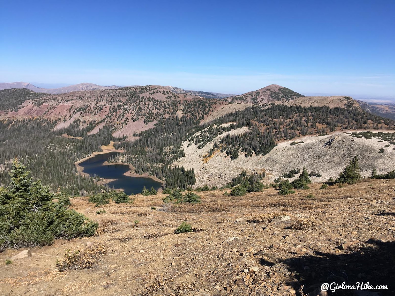 Backpacking to Teal Lake & Mt. Marsell, Uintas