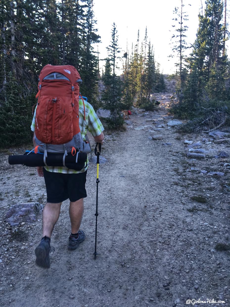 Backpacking to Teal Lake & Mt. Marsell, Uintas