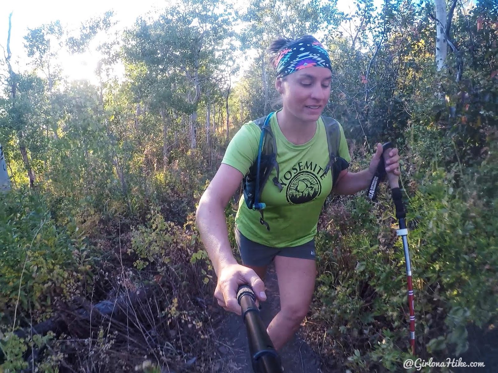 Hiking from Elbow Fork to Lamb's Canyon Pass