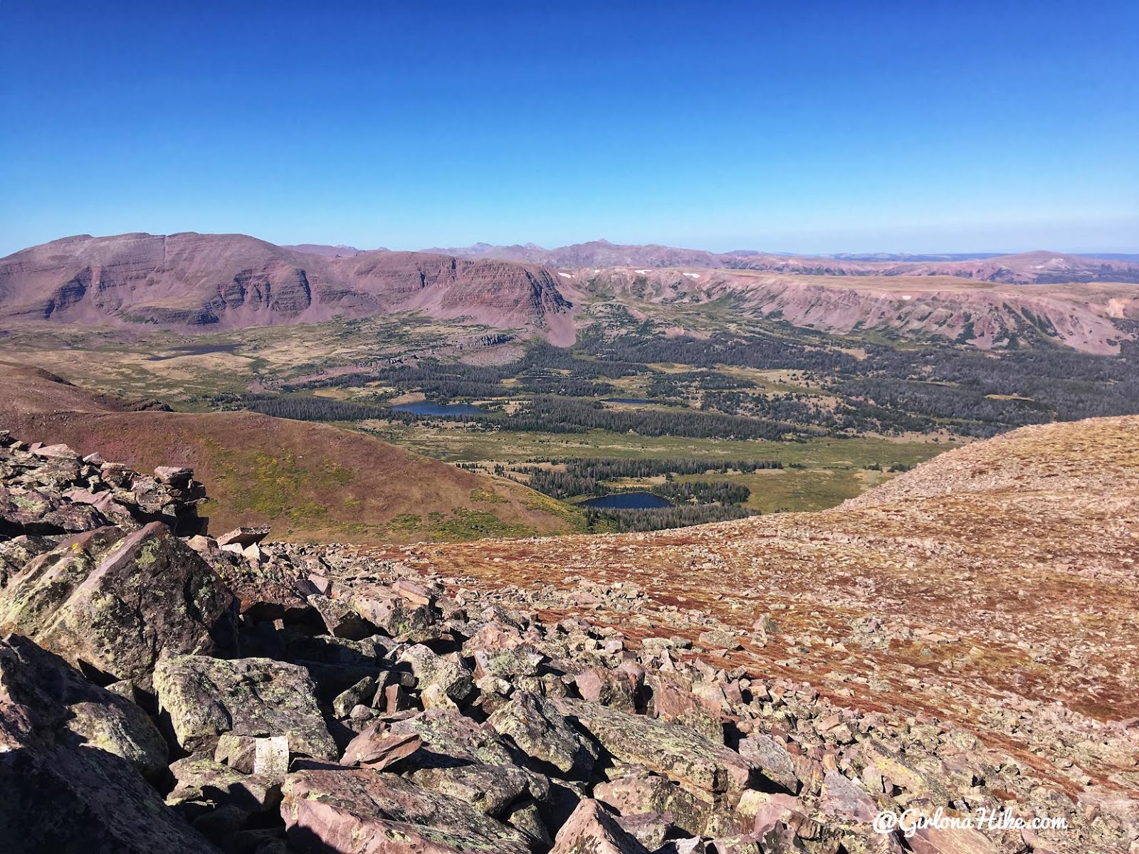 Backpacking to Gilbert Lake & Gilbert Peak, Uintas