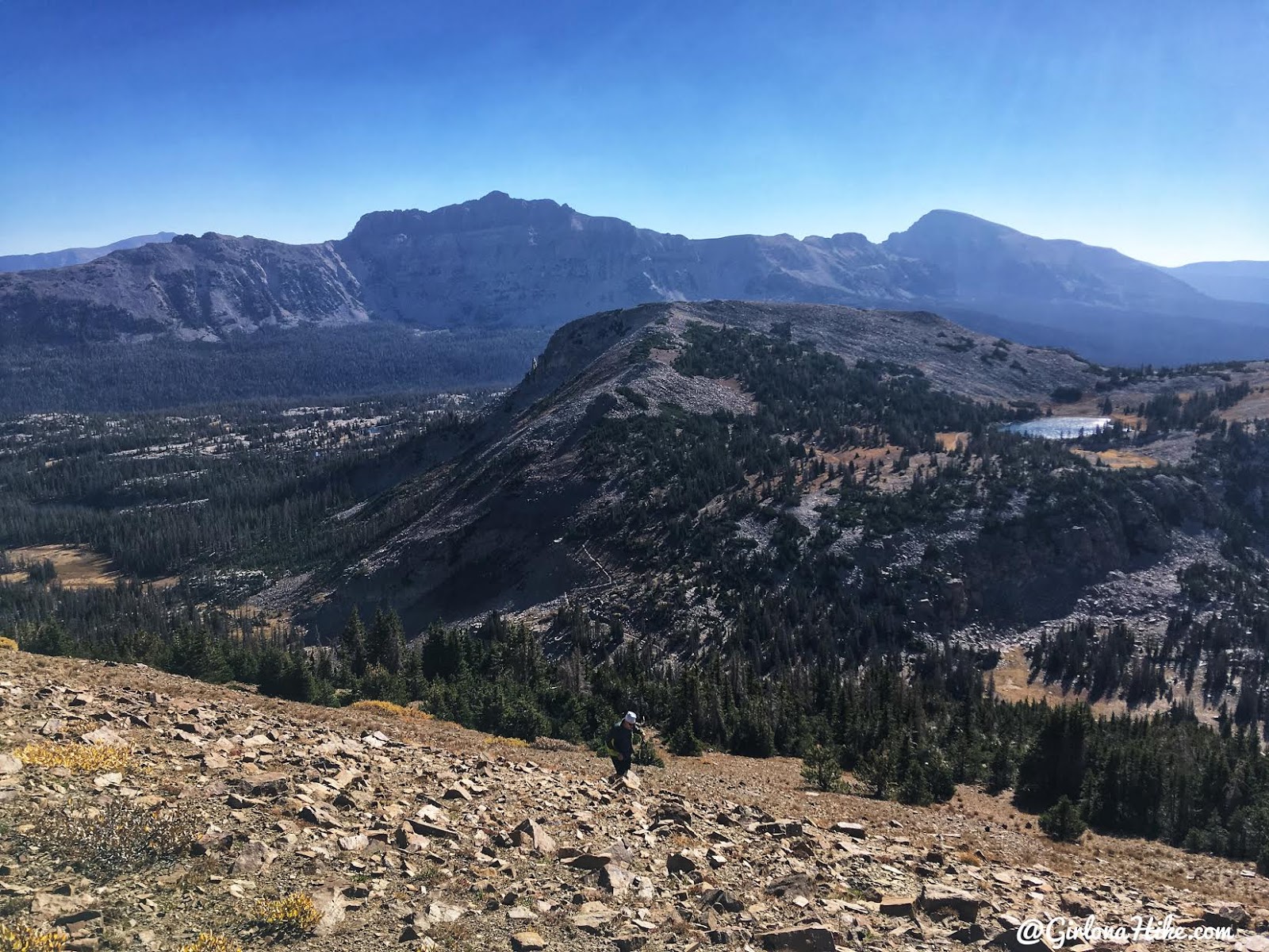 Backpacking to Teal Lake & Mt. Marsell, Uintas