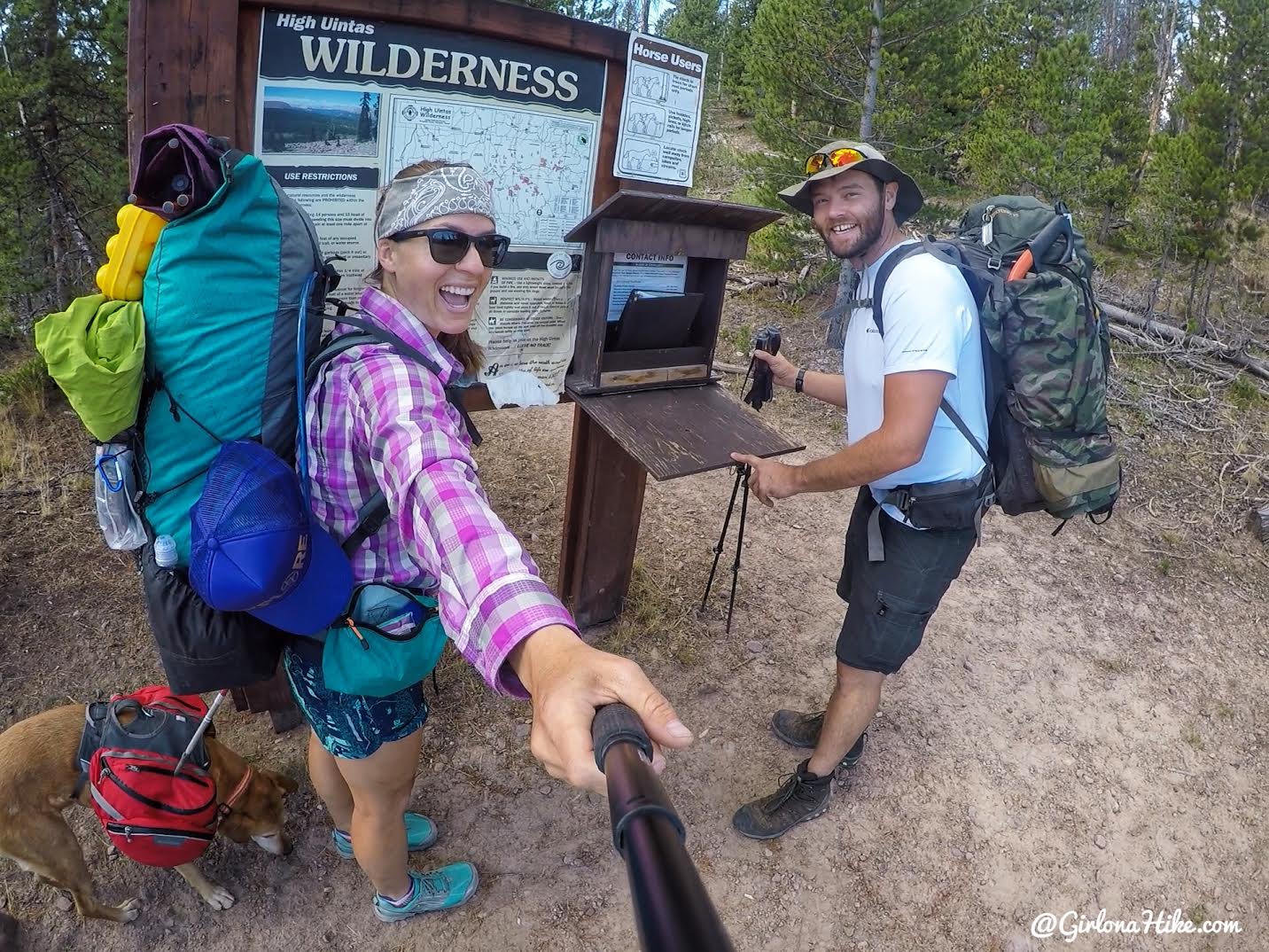 Backpacking to Gilbert Lake & Gilbert Peak, Uintas